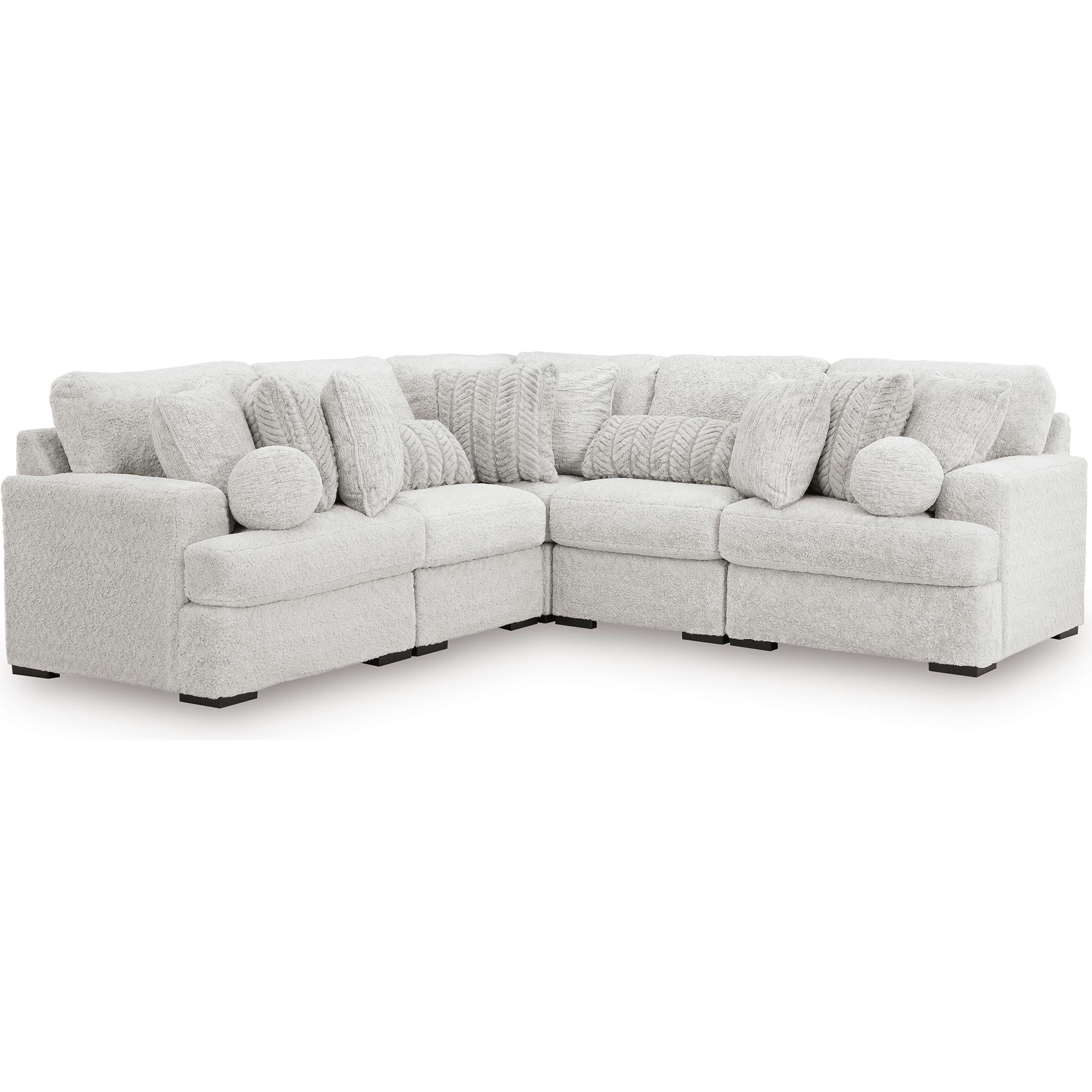 Signature Design by Ashley Cuddle Plush PC59106S2 5 pc Sectional - Image 1