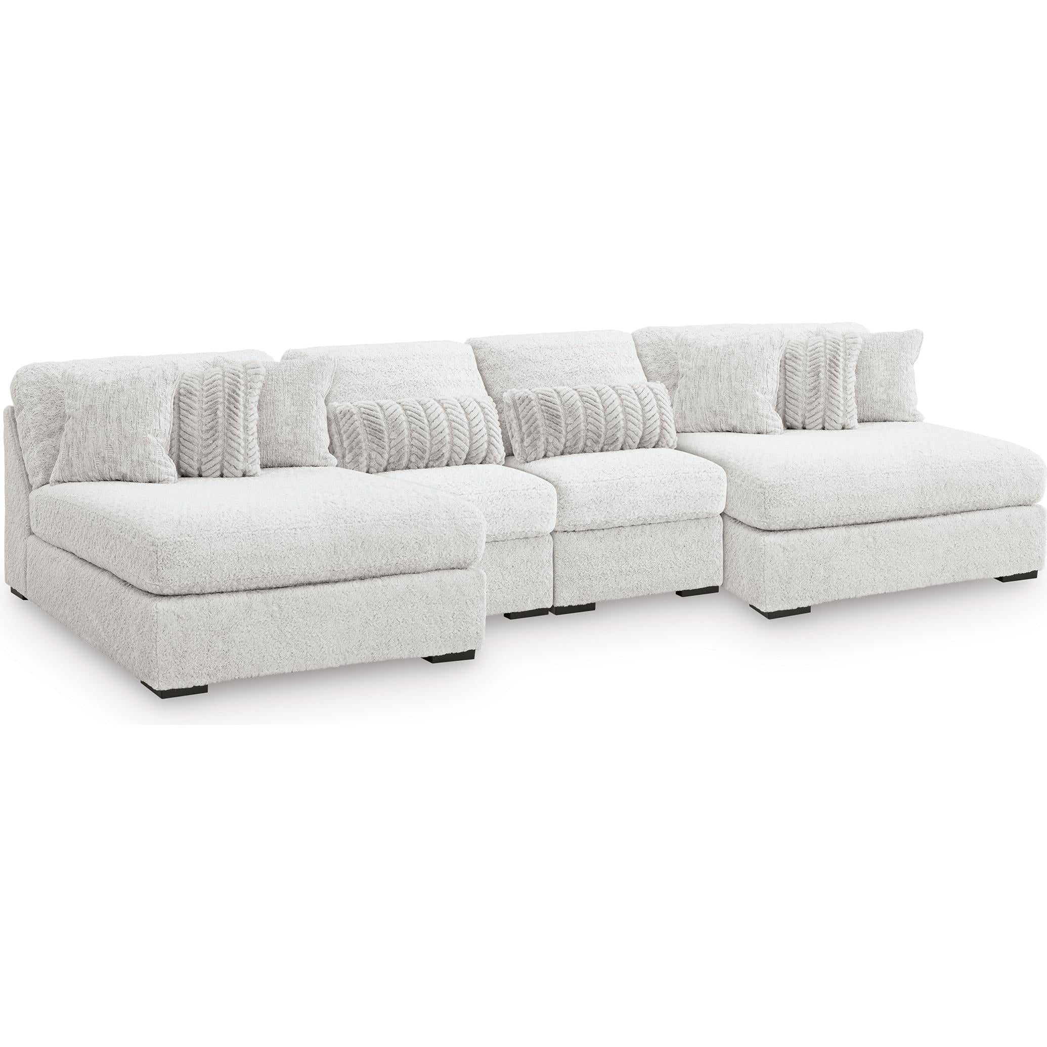 Signature Design by Ashley Cuddle Plush PC59106S4 4 pc Sectional with Chaise - Image 1