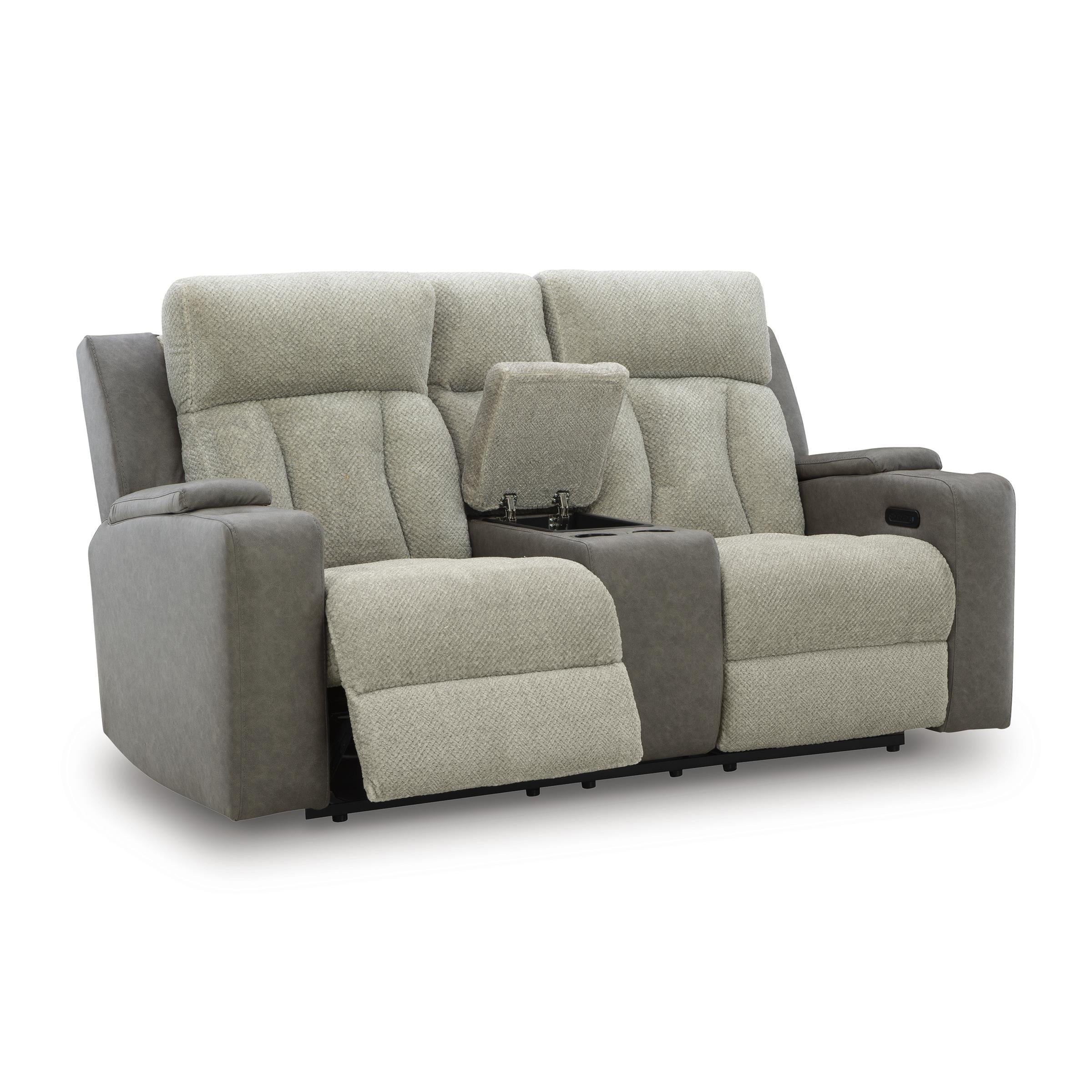 Signature Design by Ashley WhipLash PC6320418 Power Reclining Loveseat with Console and Adjustable Headrest - Image 2