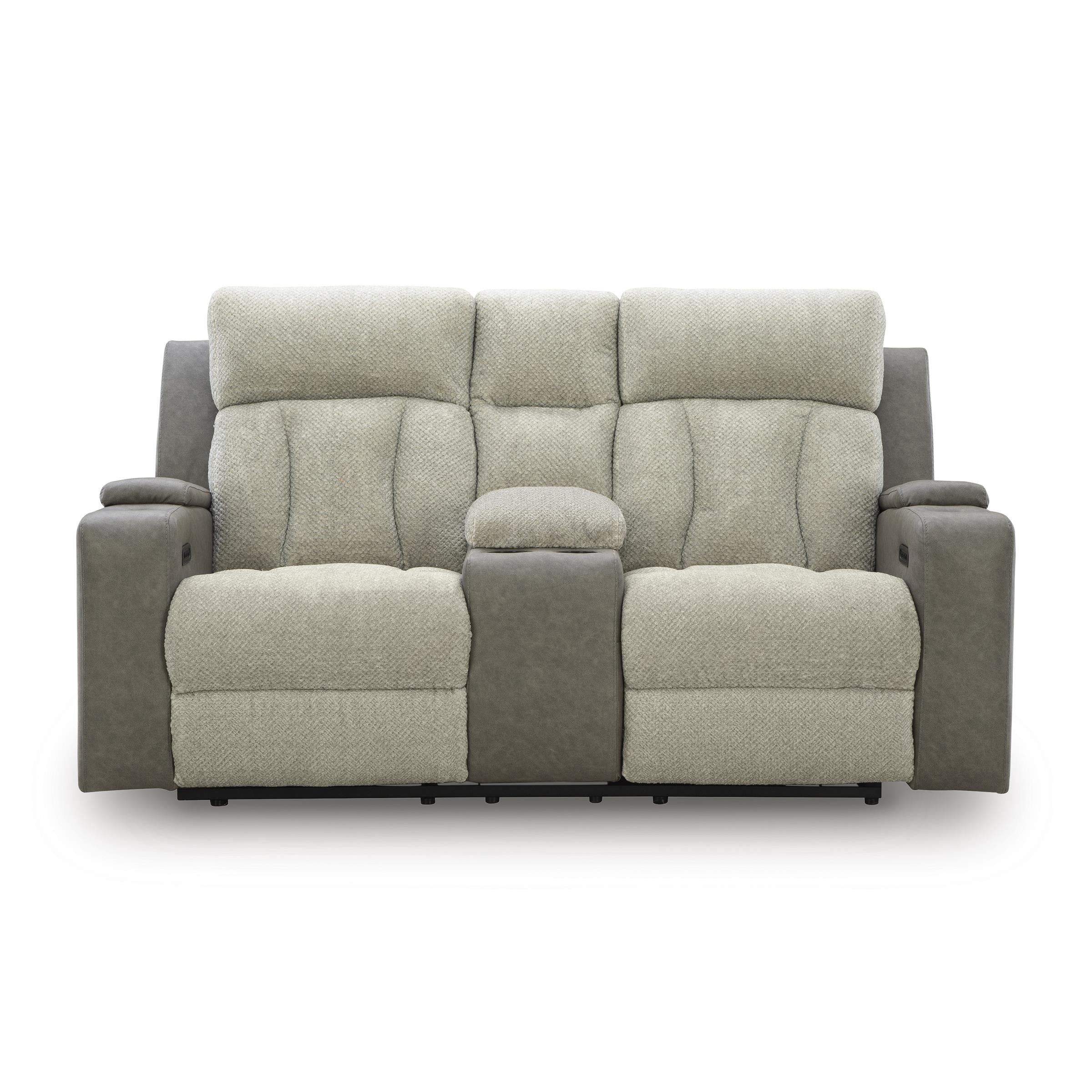 Signature Design by Ashley WhipLash PC6320418 Power Reclining Loveseat with Console and Adjustable Headrest - Image 3