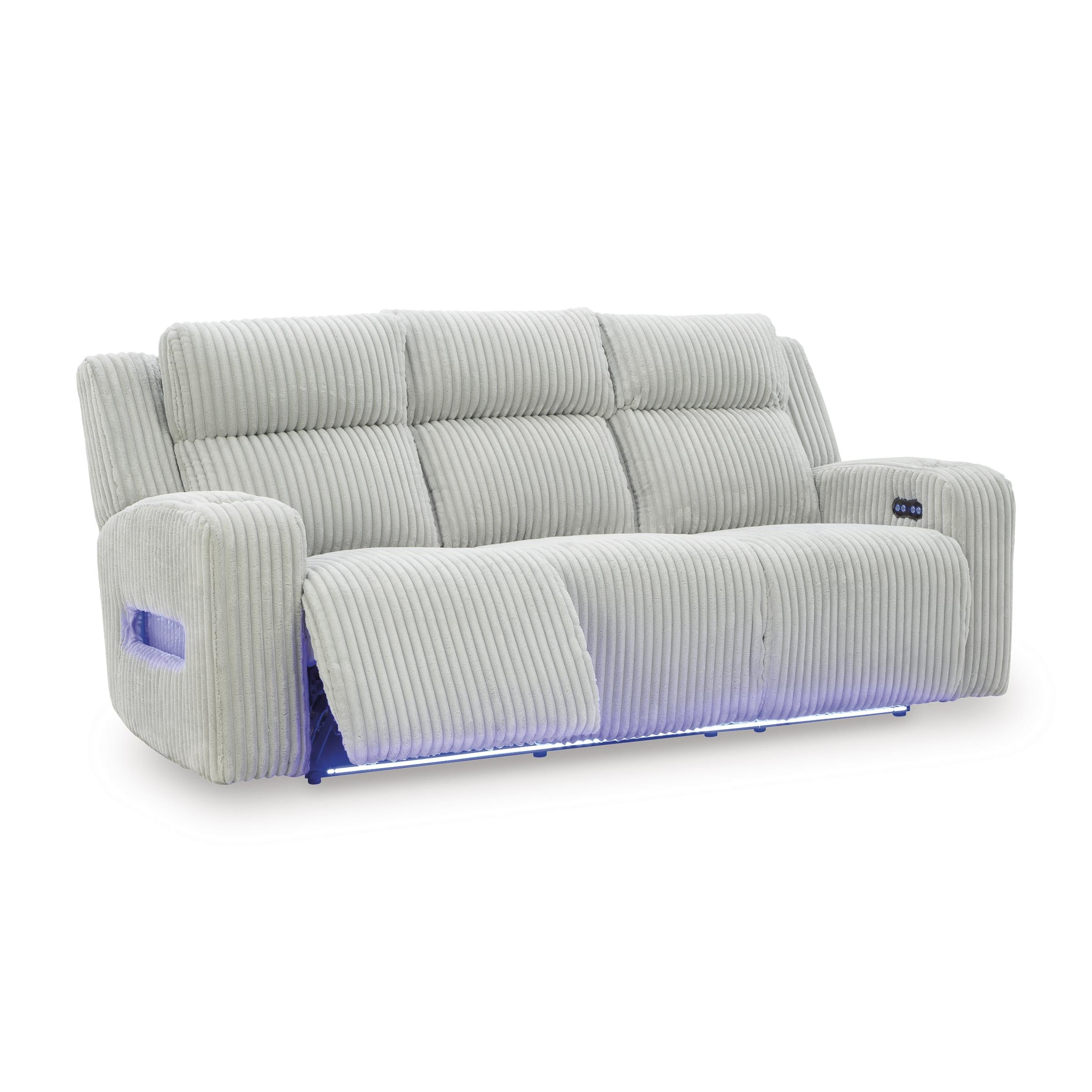 Signature Design by Ashley Forest Lake PC6420315 Power Reclining Sofa with Adjustable Headrest - Image 2