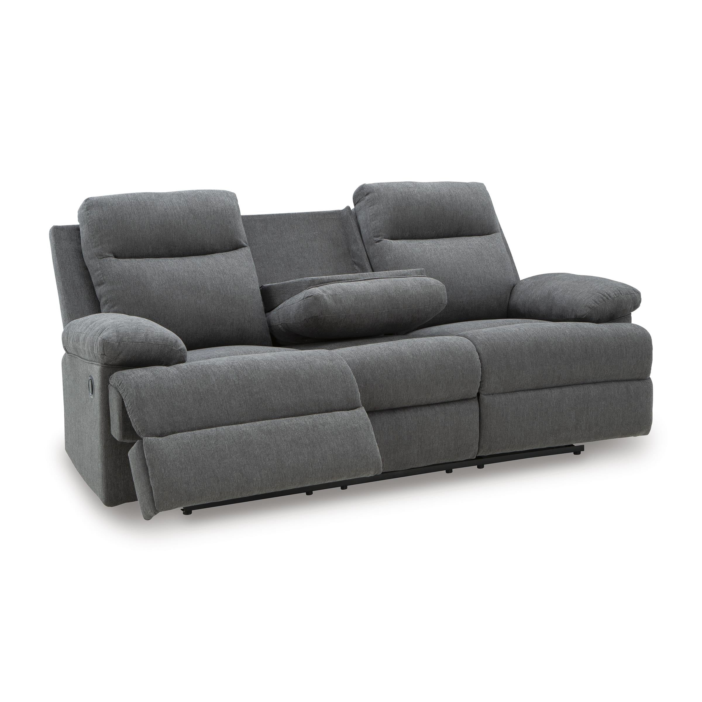 Signature Design by Ashley Side-Swipe PC9140689 Reclining Sofa with Drop Down Table - Image 2