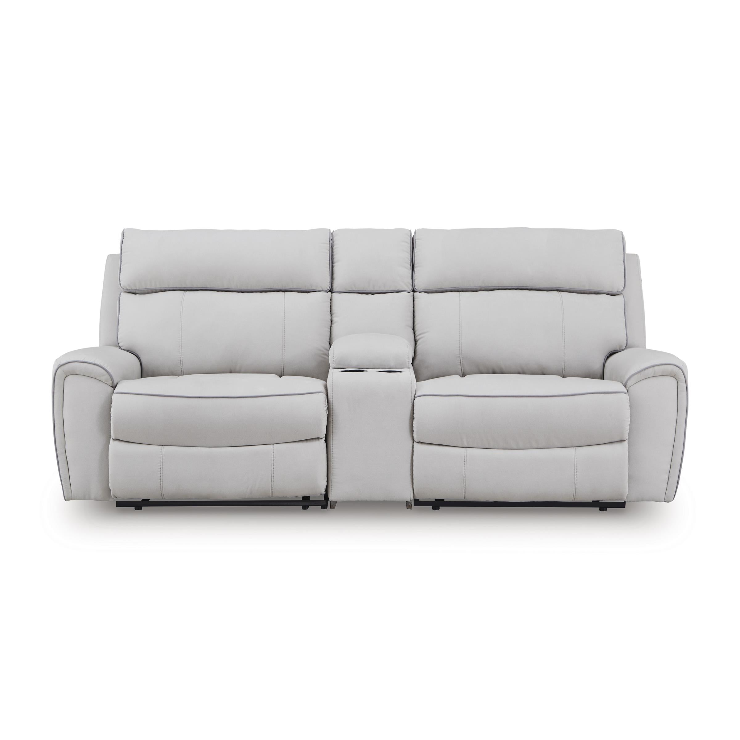 Signature Design by Ashley Social Pointe PC98802S3 3 pc Power Reclining Sectional - Image 1