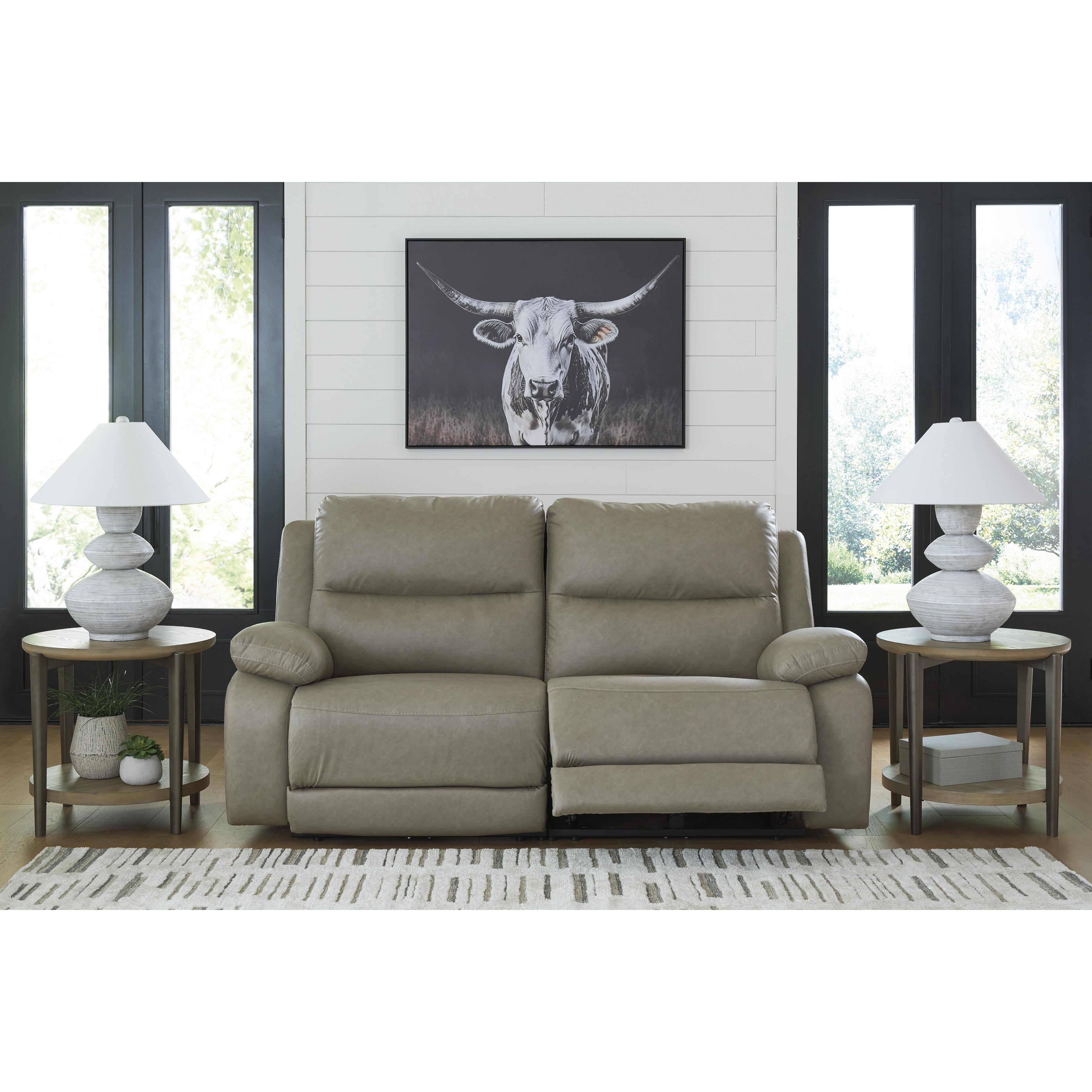 Signature Design by Ashley Narwhal Place PC99201S21 2 pc Reclining Loveseat - Image 3