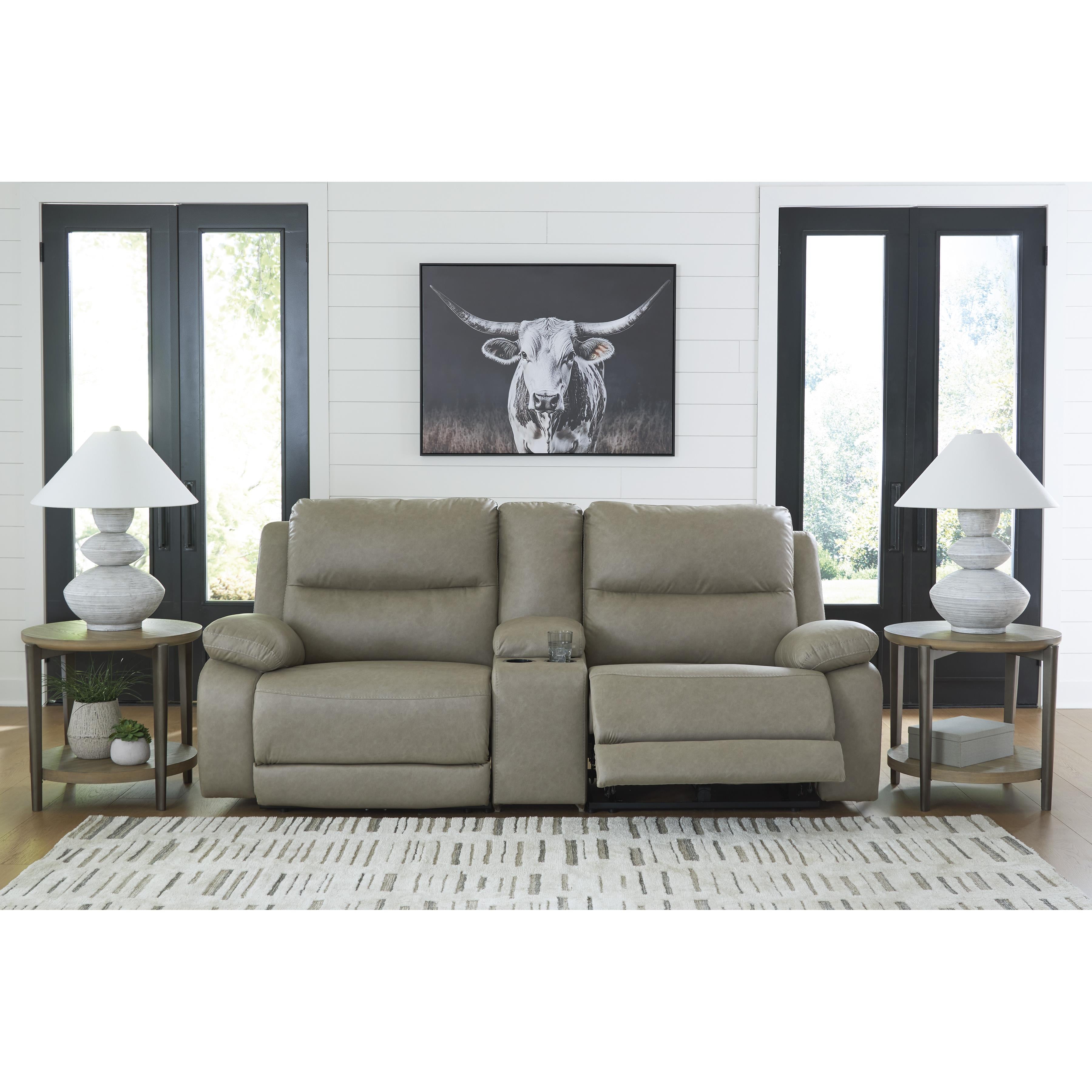 Signature Design by Ashley Narwhal Place PC99201S3 3 pc Power Reclining Sectional - Image 3