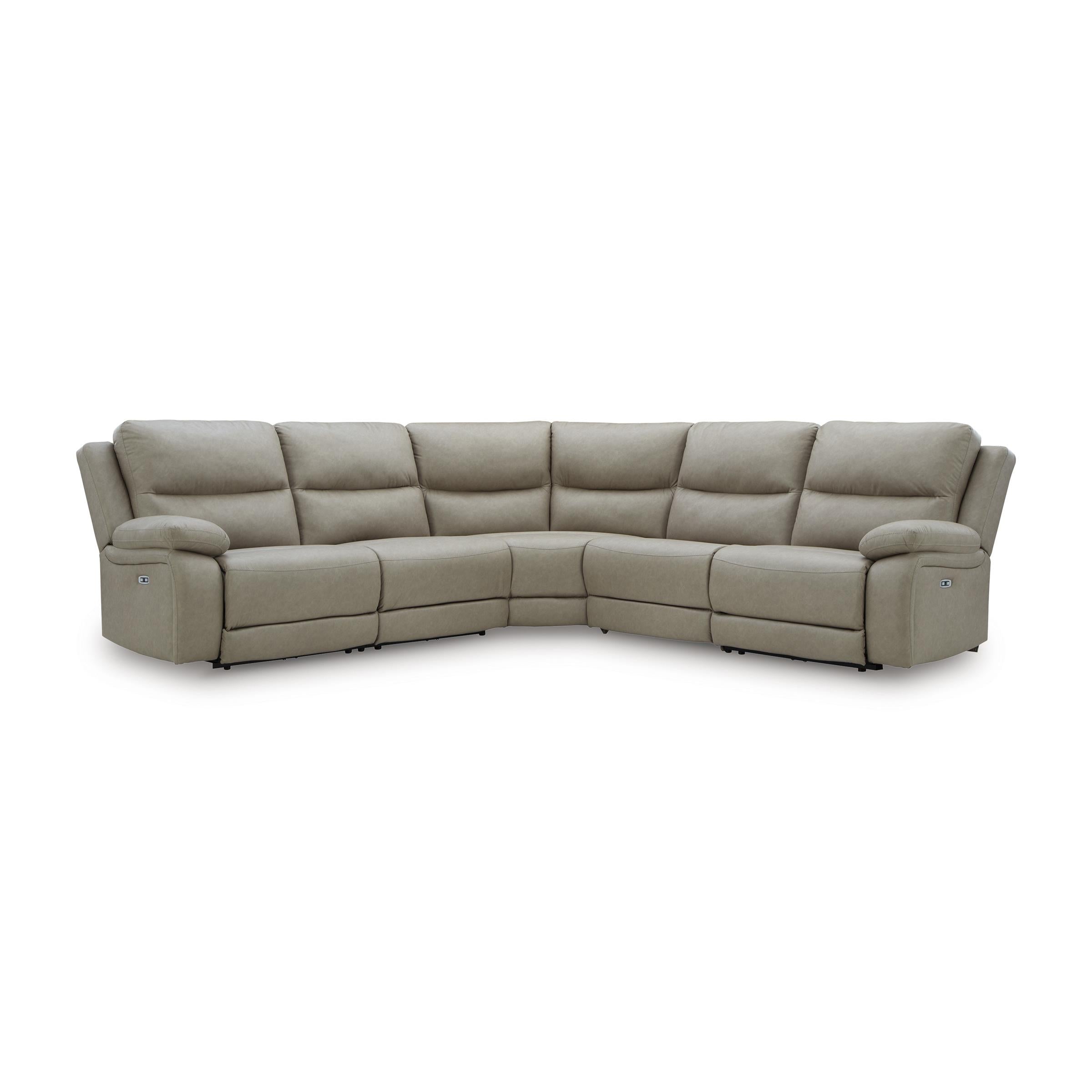 Signature Design by Ashley Narwhal Place PC99201S8 5 pc Power Reclining Sectional - Image 1