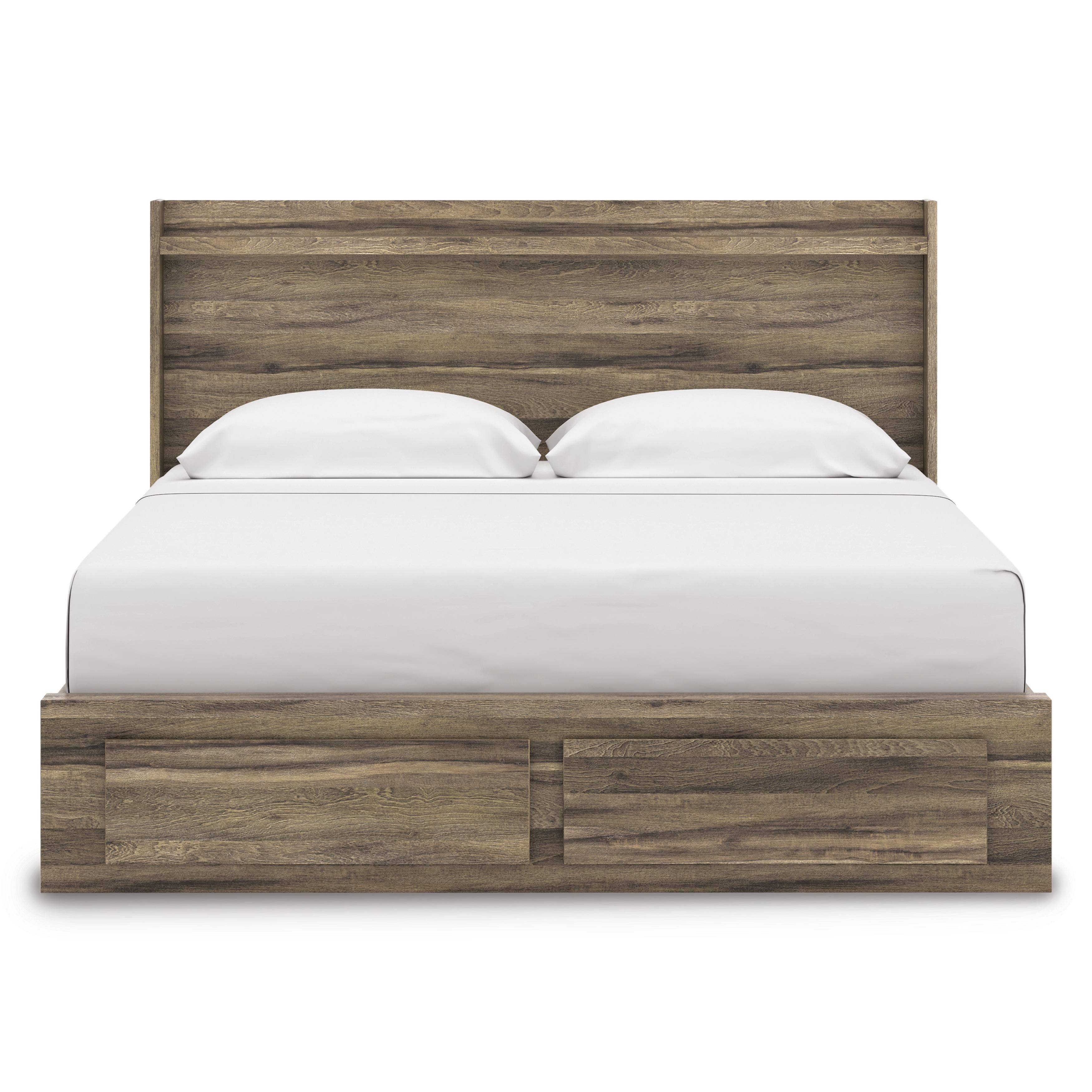 Signature Design by Ashley Elbrim PCB2005B7 King Panel Storage Bed - Image 3