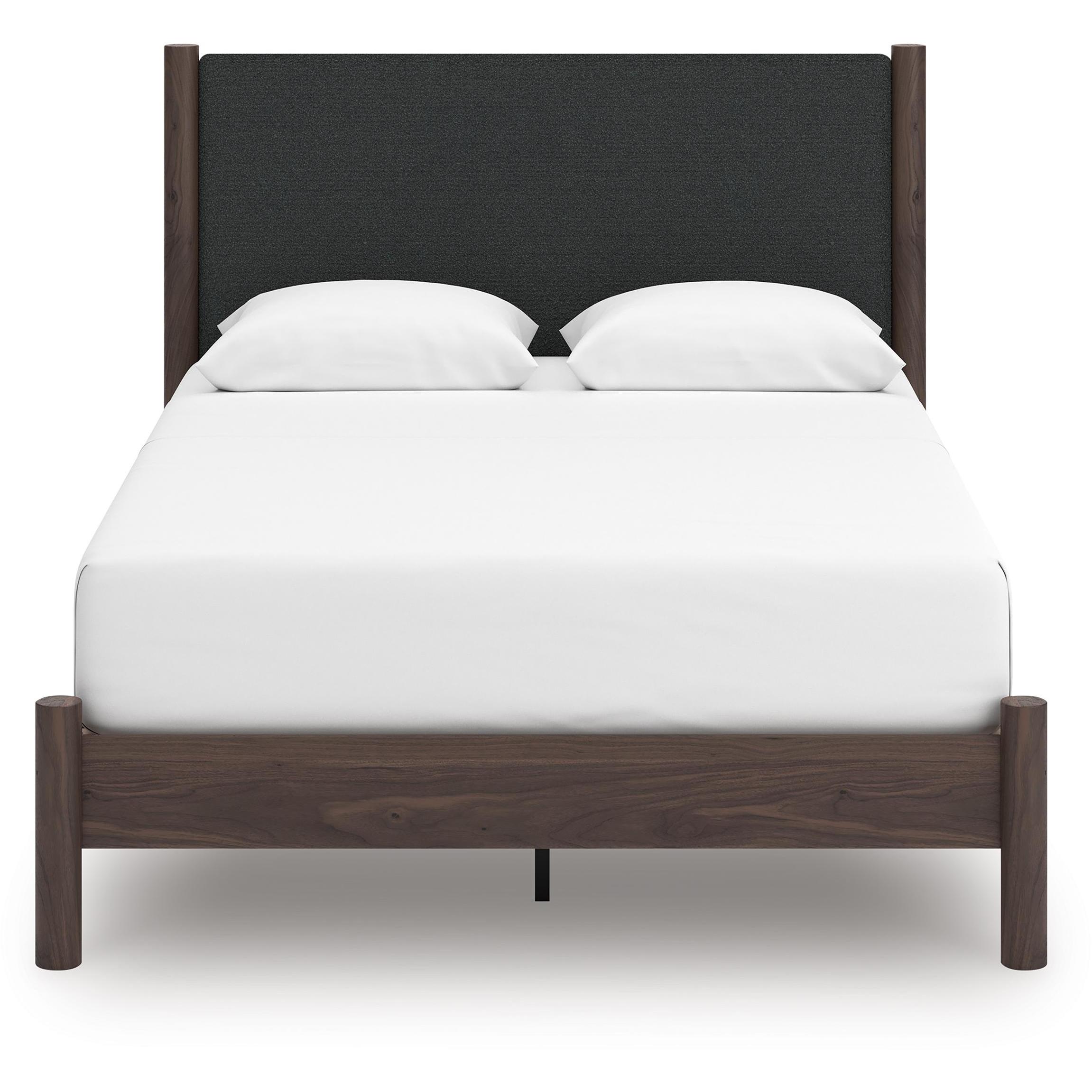 Signature Design by Ashley Pamytta PCB2614B12 Queen Upholstered Panel Platform Bed - Image 2
