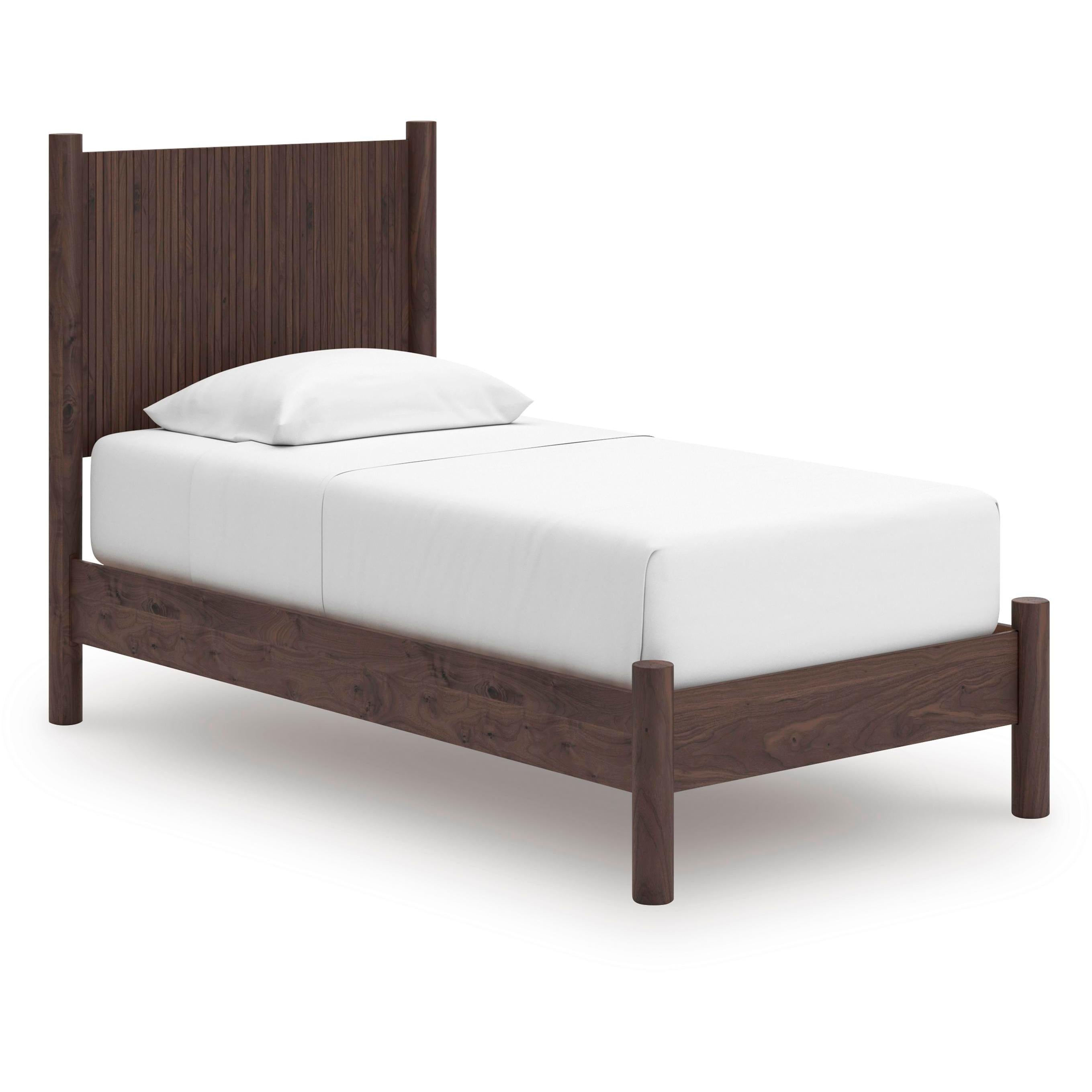 Signature Design by Ashley Pamytta PCB2614B2 Twin Panel Platform Bed - Image 1