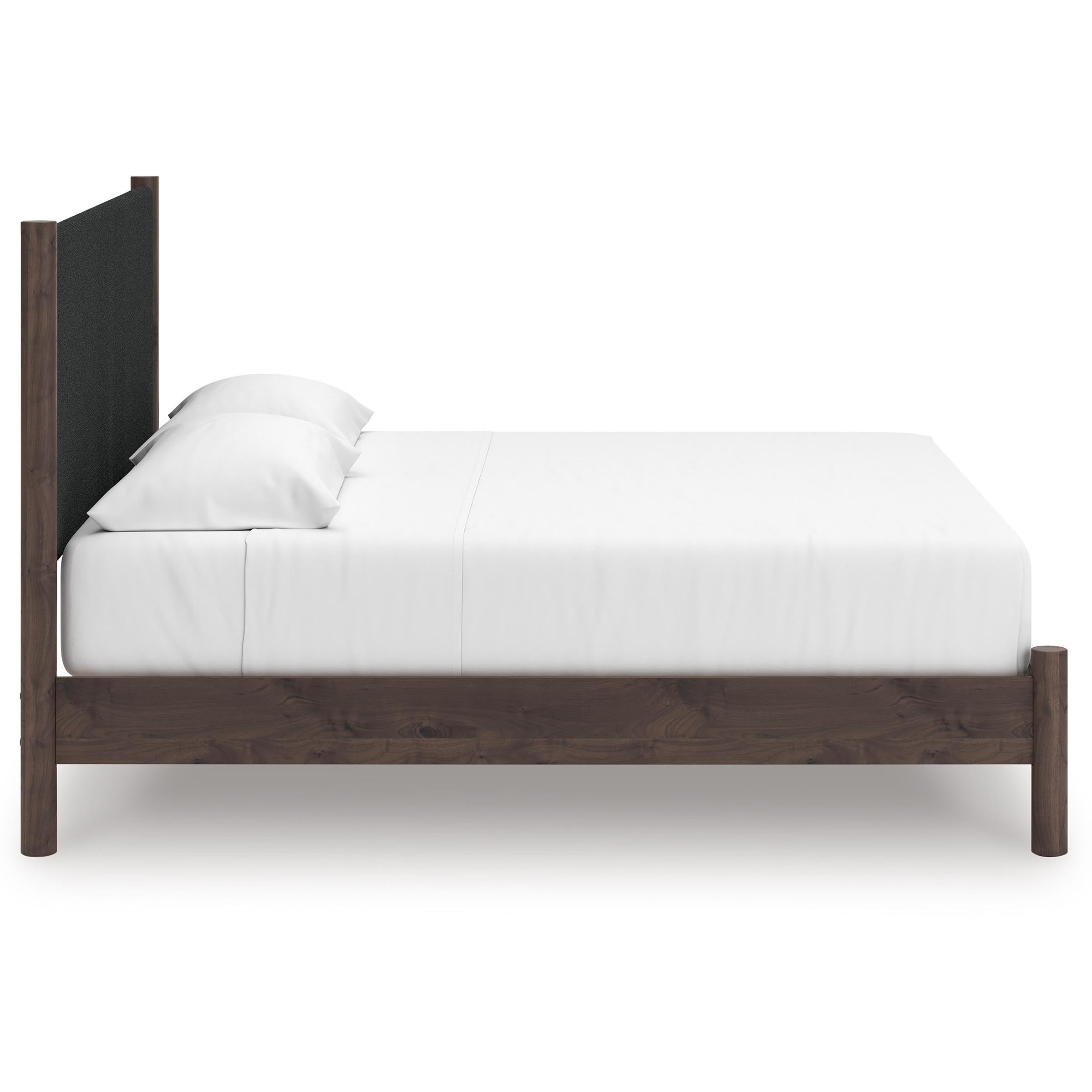 Signature Design by Ashley Pamytta PCB2614B28 King Upholstered Panel Platform Bed - Image 3
