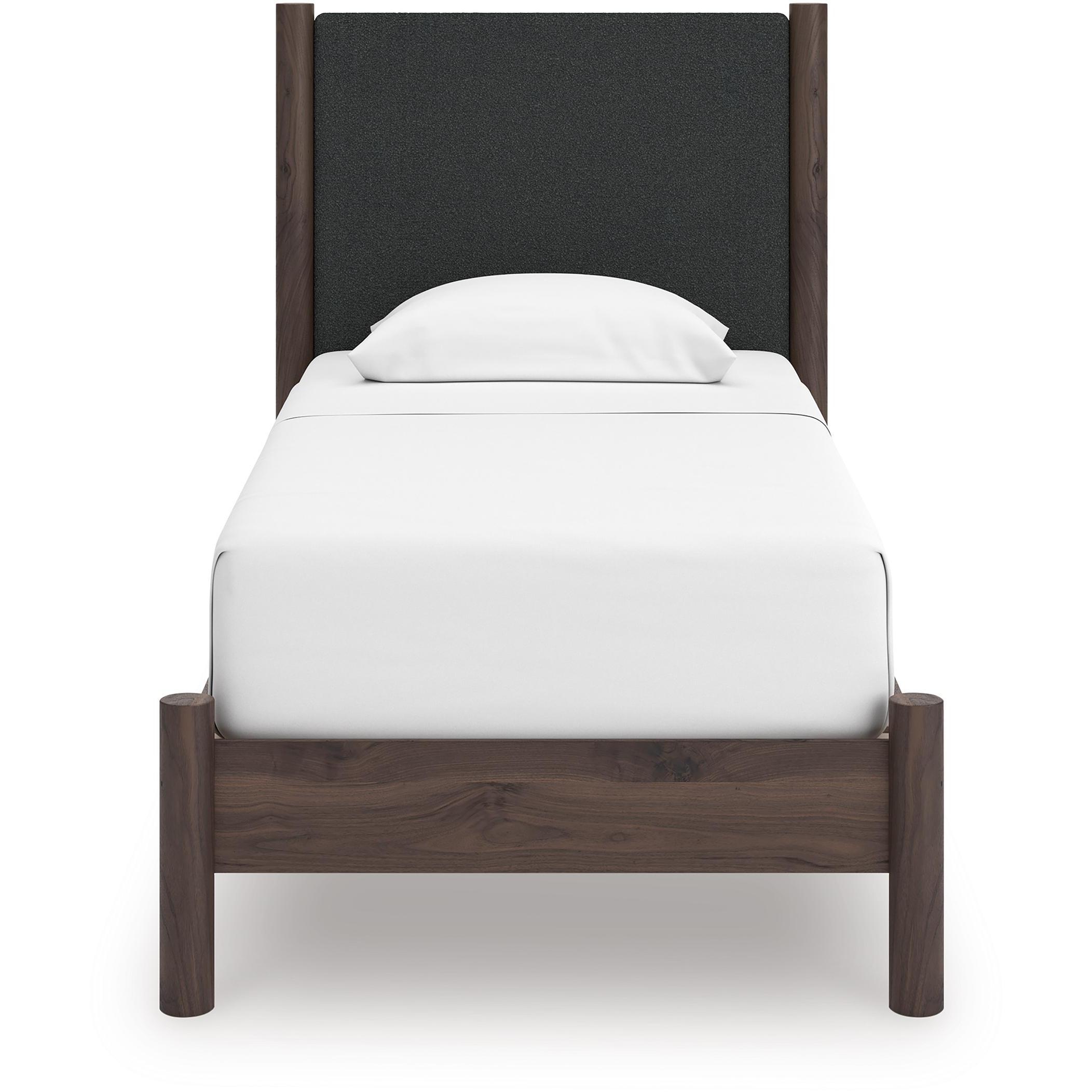 Signature Design by Ashley Pamytta PCB2614B8 Twin Upholstered Panel Platform Bed - Image 2