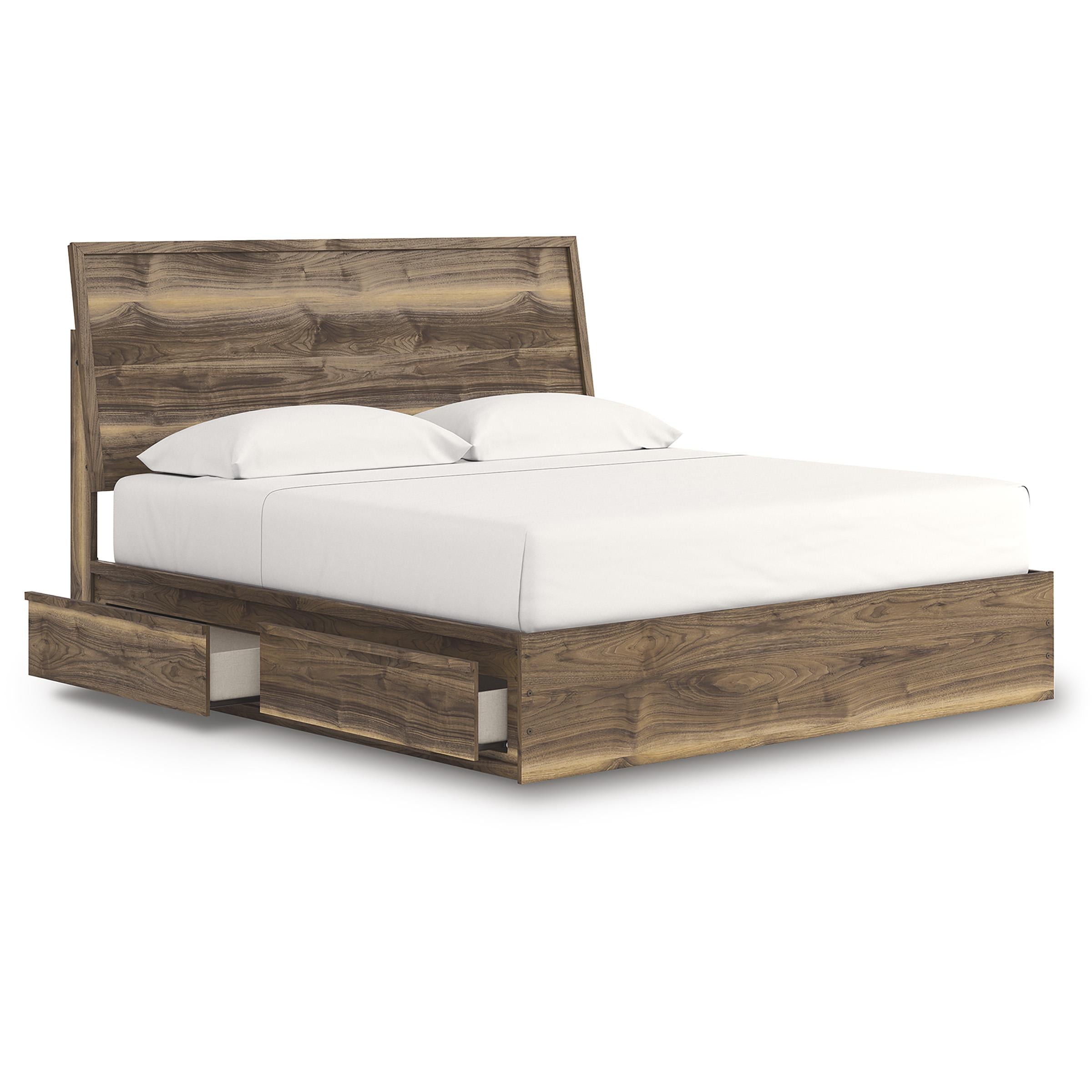 Signature Design by Ashley Chirason PCB3367B14 King Panel Bed with Storage - Image 2