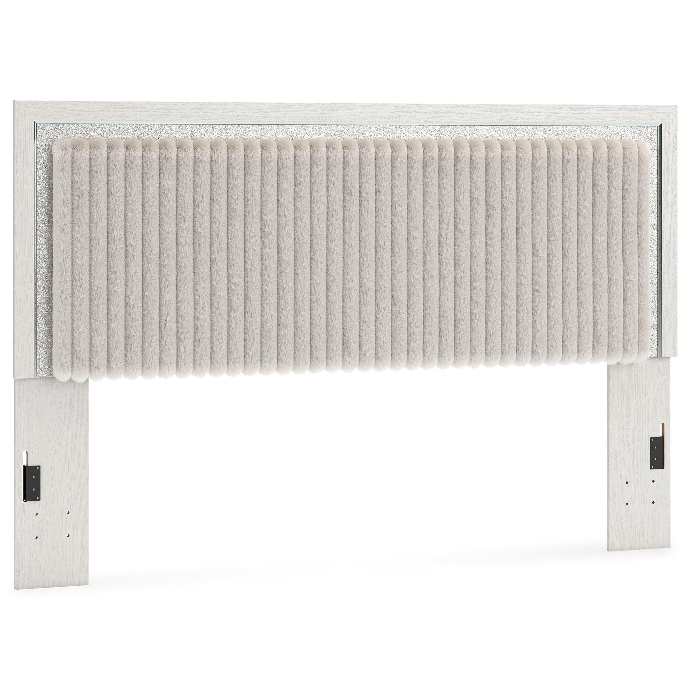 Signature Design by Ashley Zuraleus PCB3381-58 King Upholstered Panel Headboard - Image 1