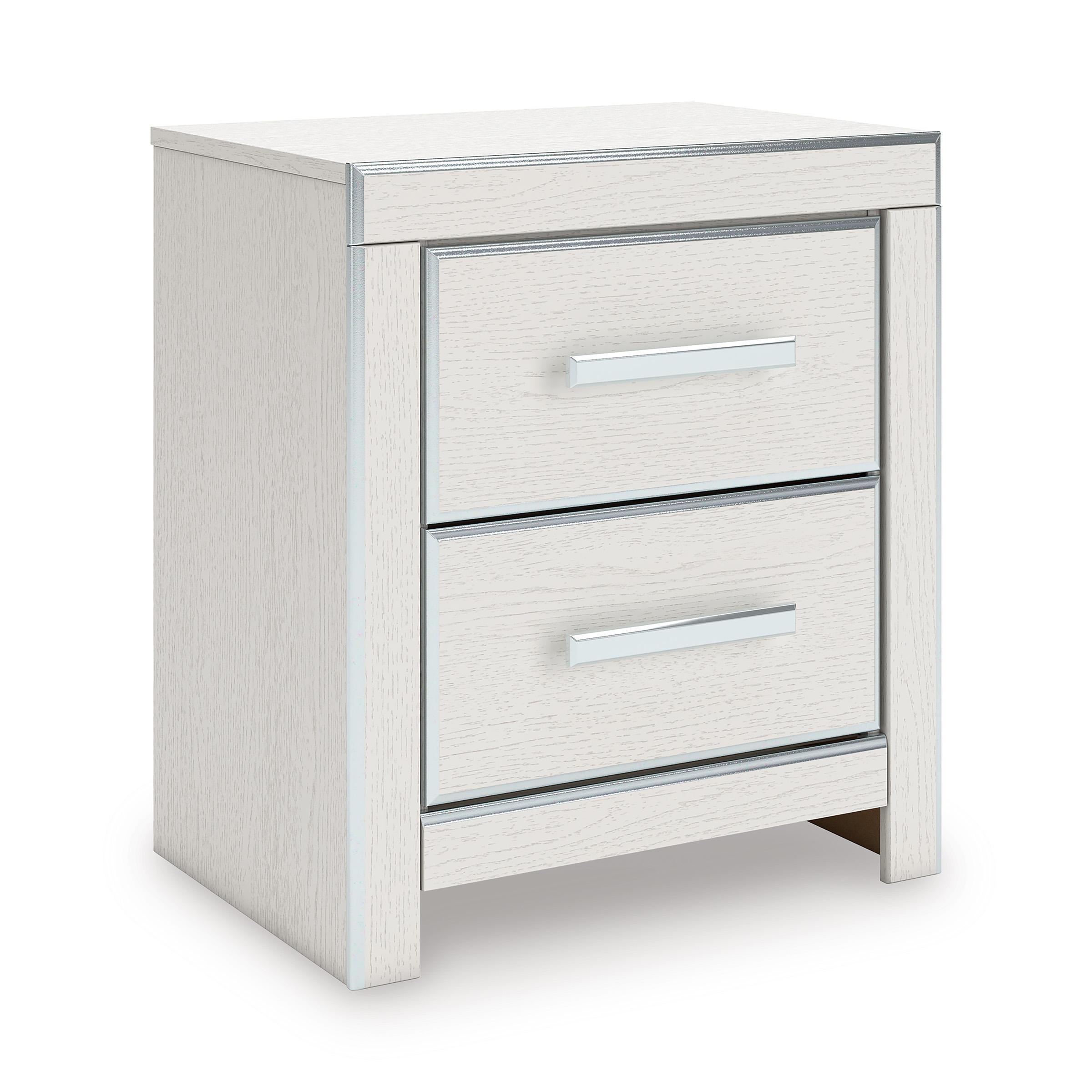 Signature Design by Ashley Zuraleus PCB3381-92 Two Drawer Night Stand