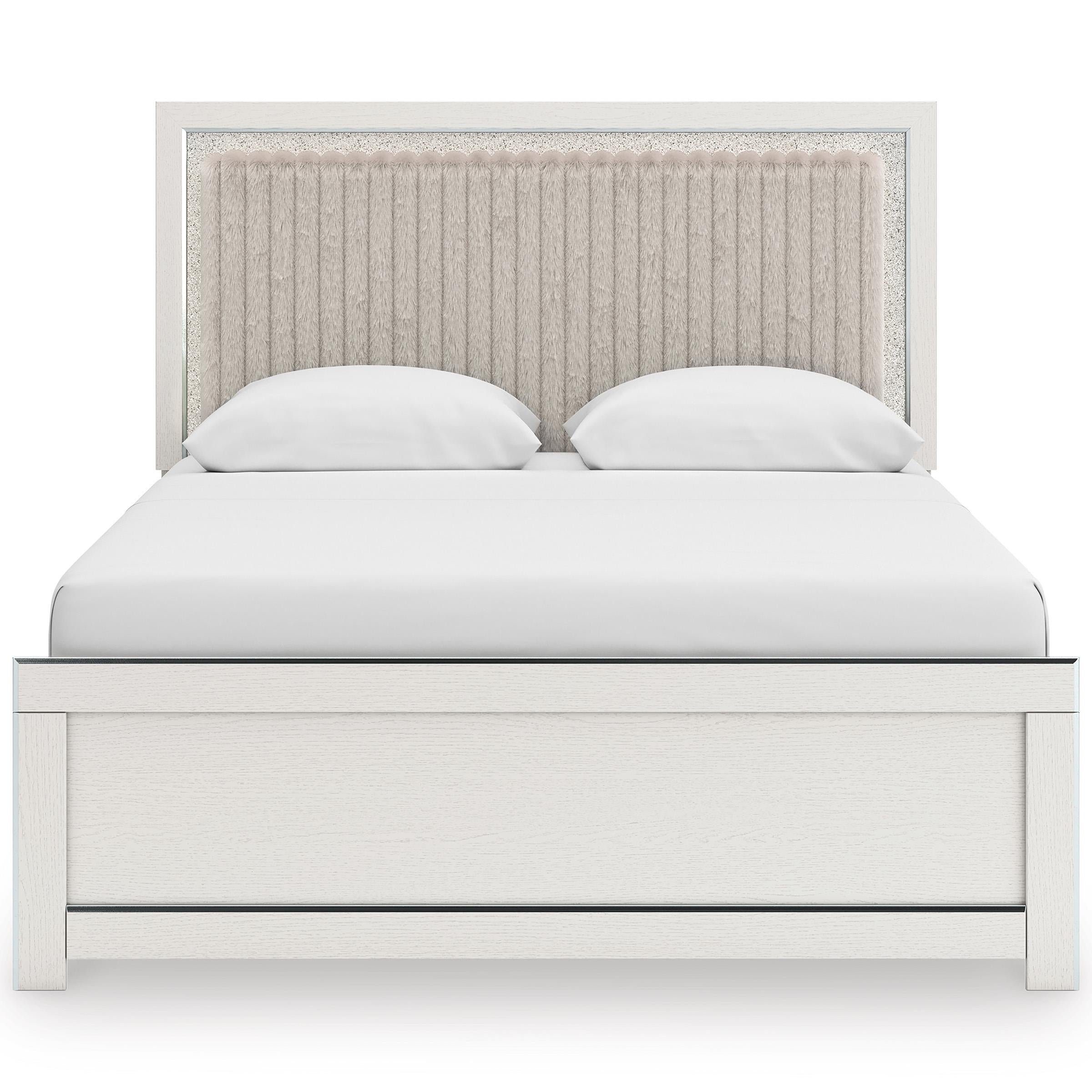 Signature Design by Ashley Zuraleus PCB3381B2 Queen Upholstered Panel Bed - Image 2