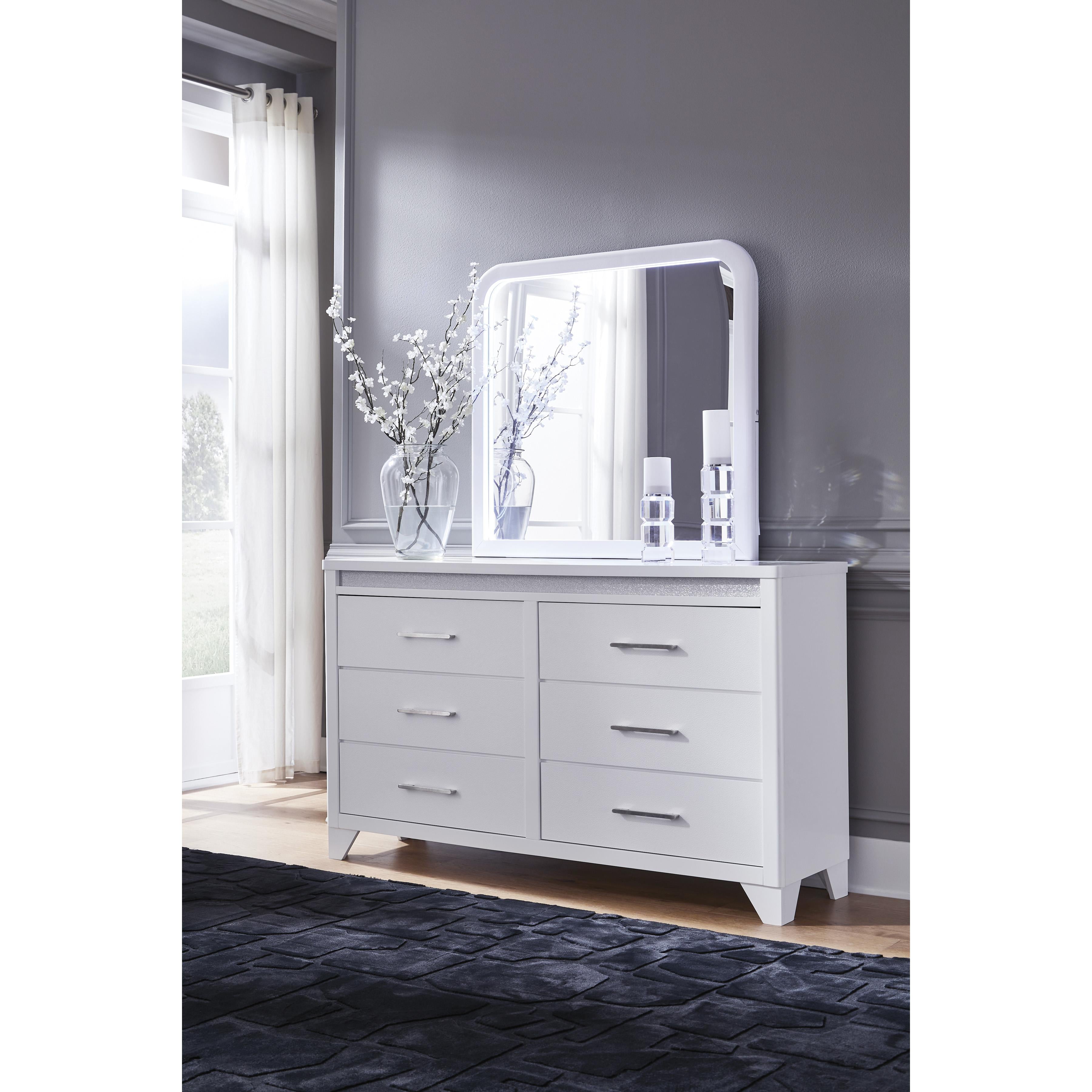 Signature Design by Ashley Jarlee PCB392B1 Dresser and Mirror - Image 2