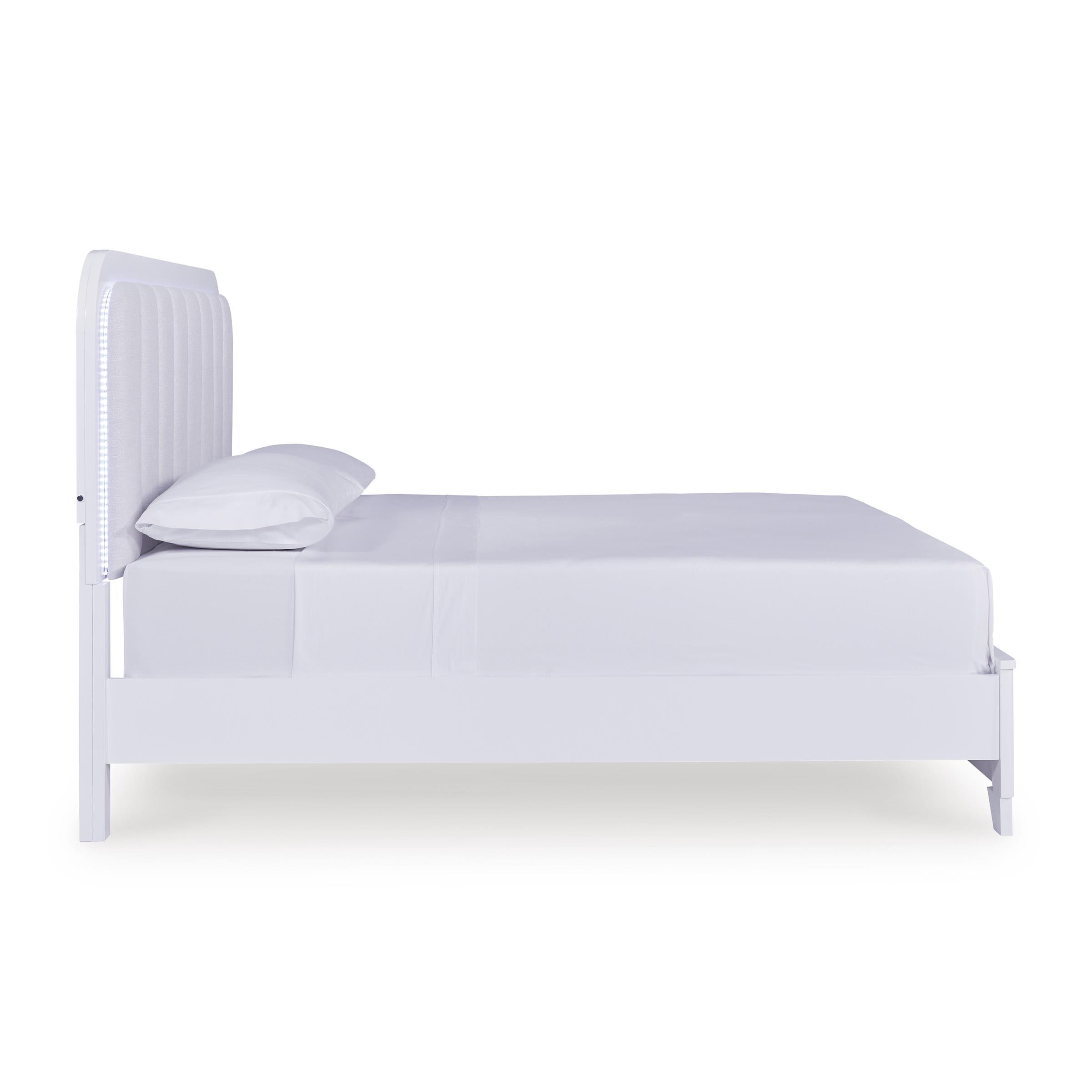 Signature Design by Ashley Jarlee PCB392B4 King Upholstered Panel Bed - Image 3