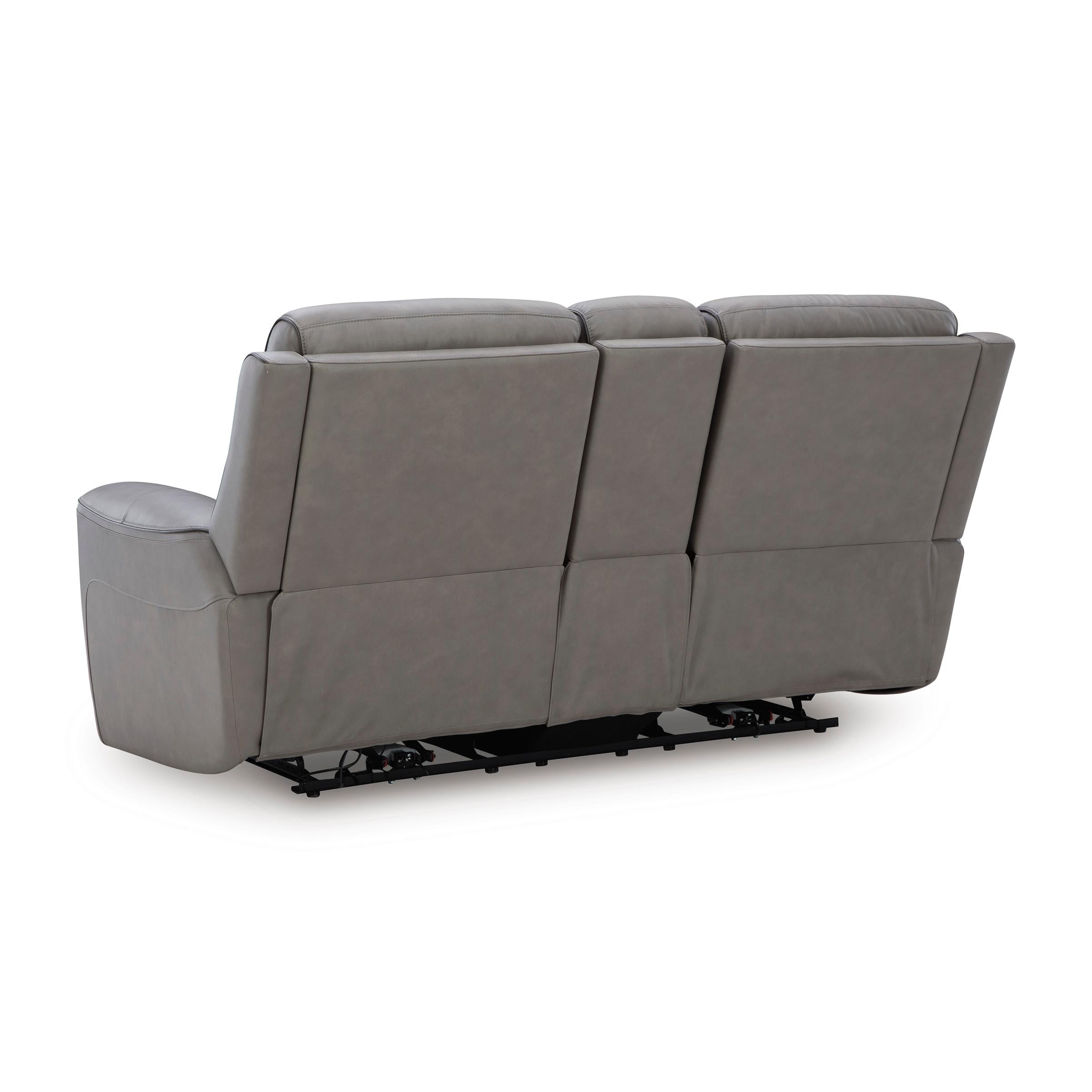 Signature Design by Ashley 5Z-Comfort PCU1090018 Power Reclining Loveseat with Console and Adjustable Headrest - Image 3