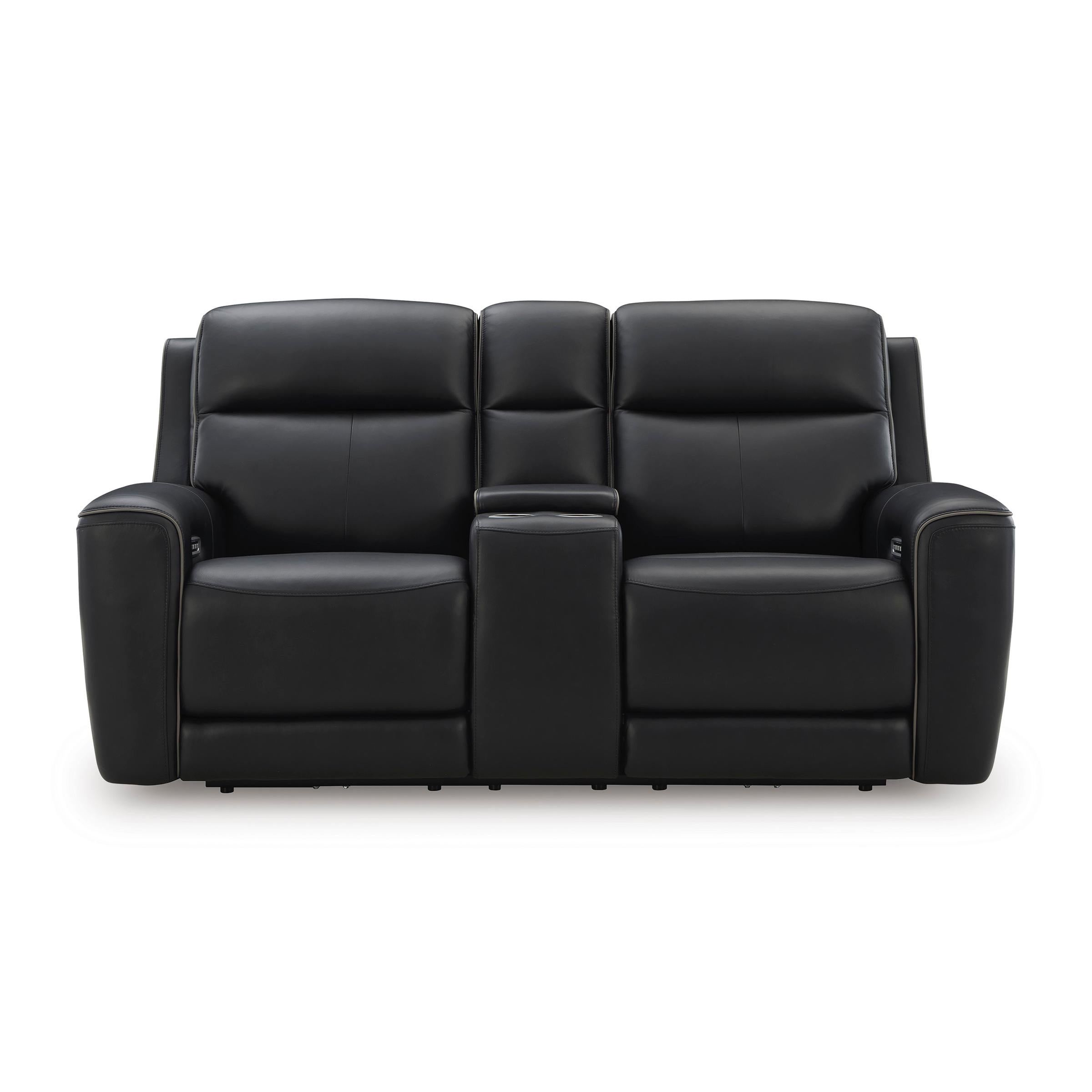 Signature Design by Ashley 5Z-Comfort PCU1090218 Power Reclining Loveseat with Console and Adjustable Headrest - Image 3