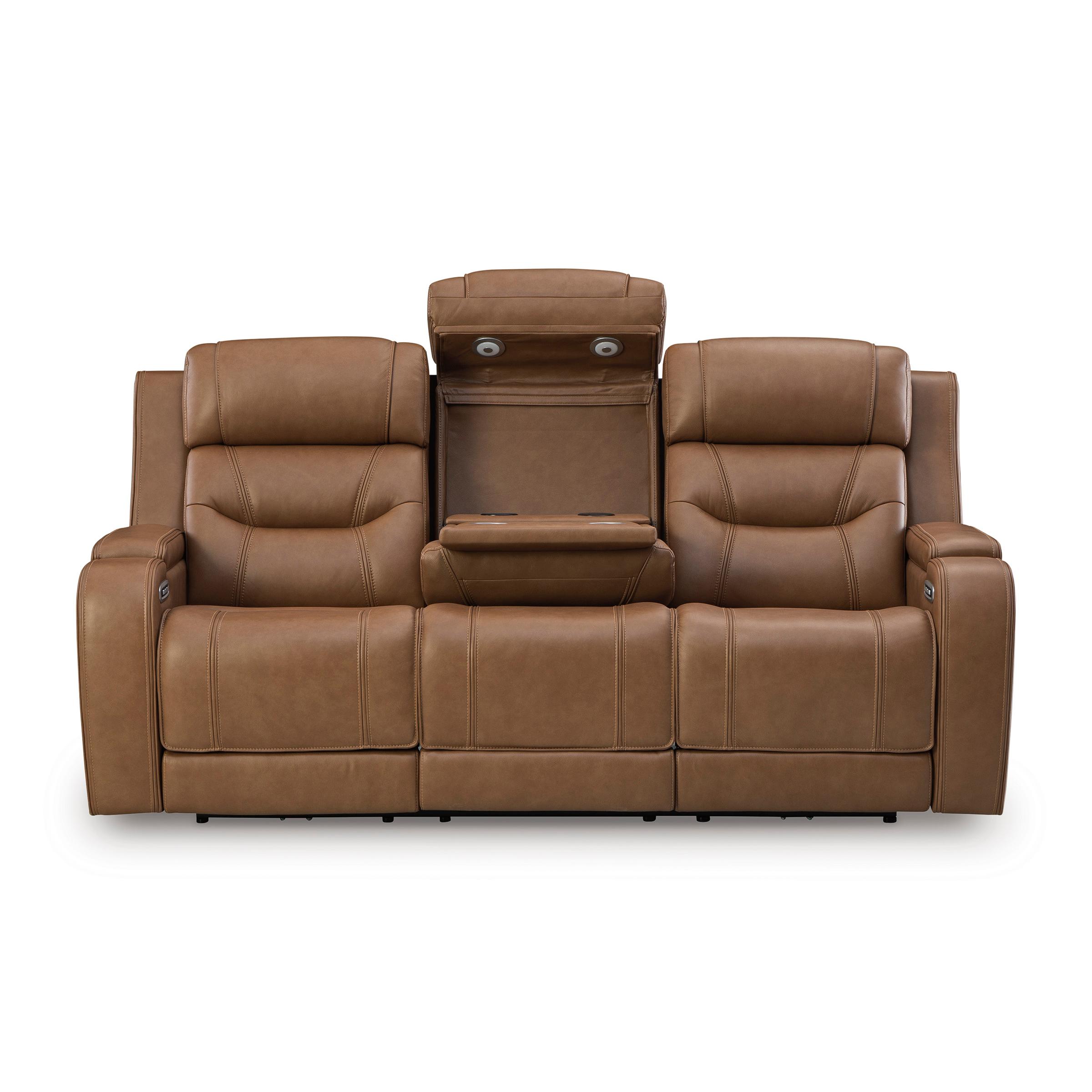 Signature Design by Ashley Knightington PCU1160015A Power Reclining Sofa with Audio Seating - Image 3