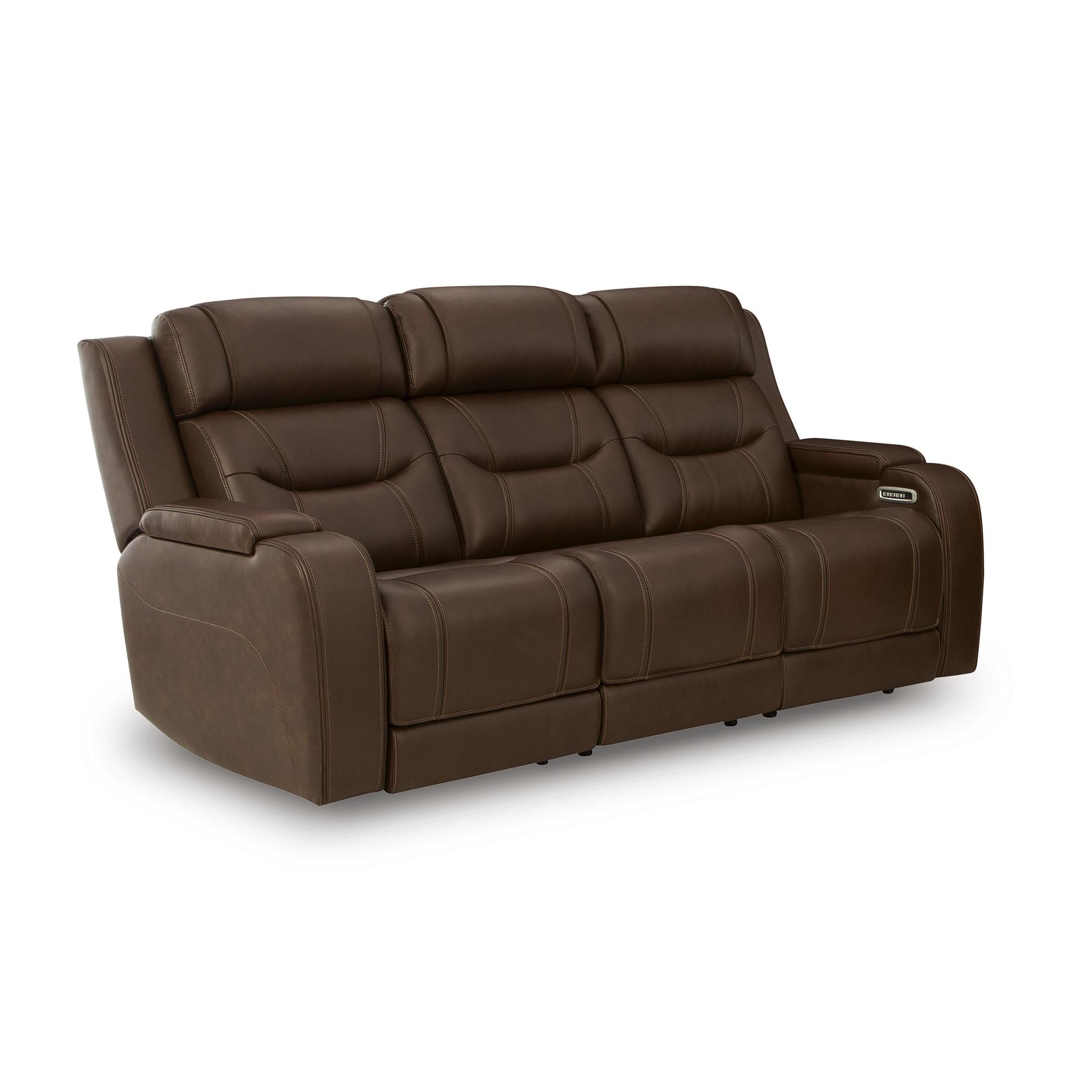 Signature Design by Ashley Knightington PCU1160215A Power Reclining Sofa with Audio Seating - Image 1