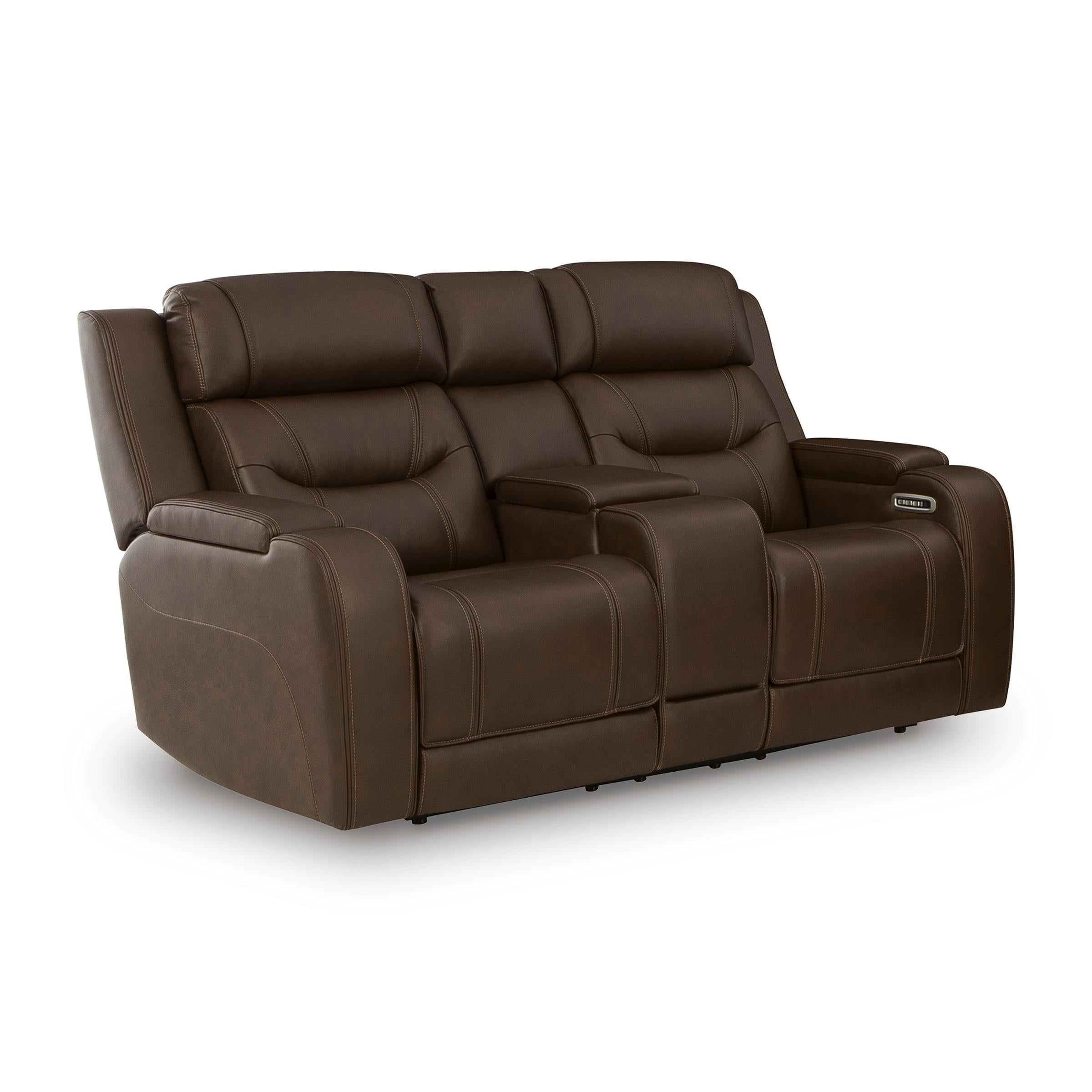 Signature Design by Ashley Knightington PCU1160218A Power Reclining Love with Audio Seating - Image 1
