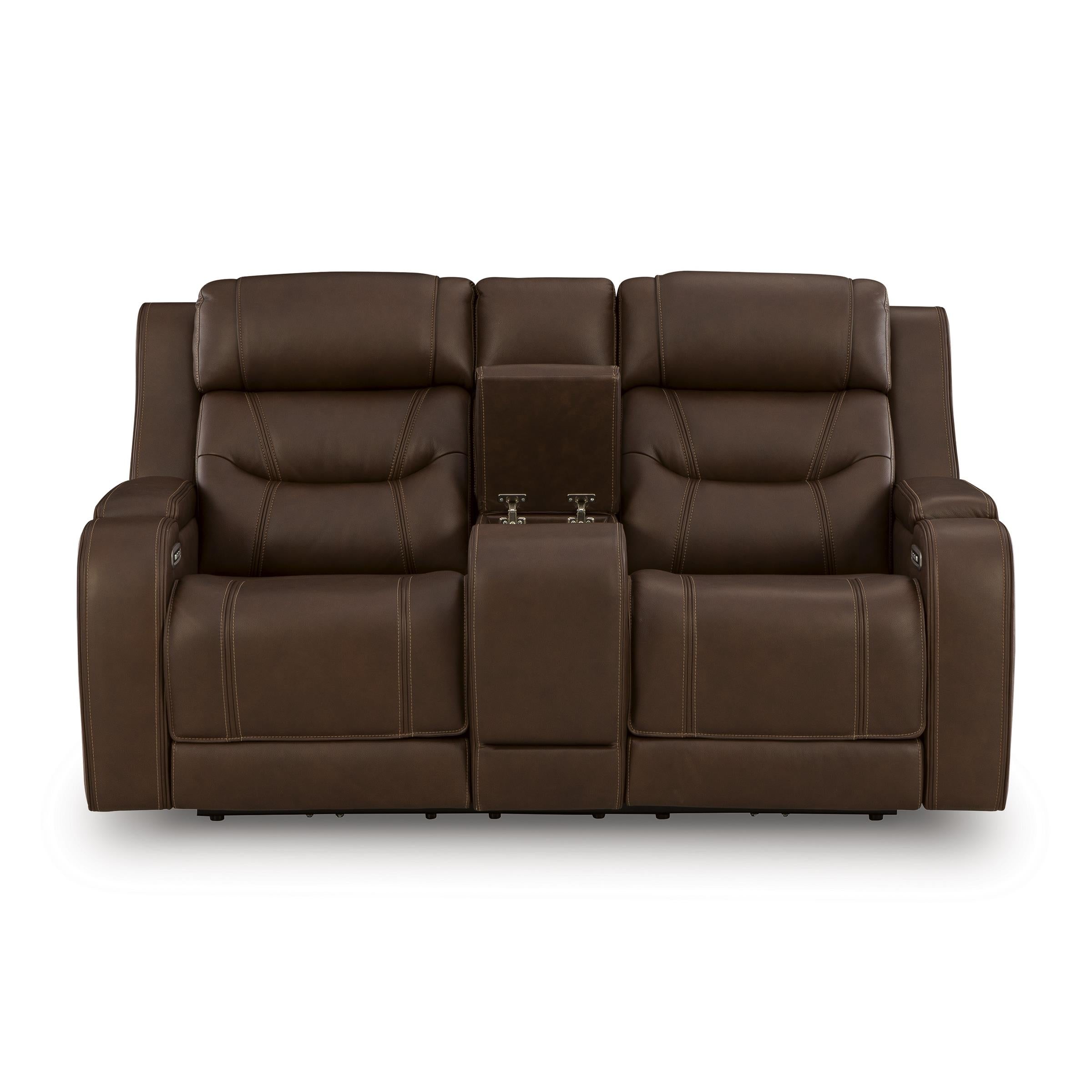 Signature Design by Ashley Knightington PCU1160218A Power Reclining Love with Audio Seating - Image 3