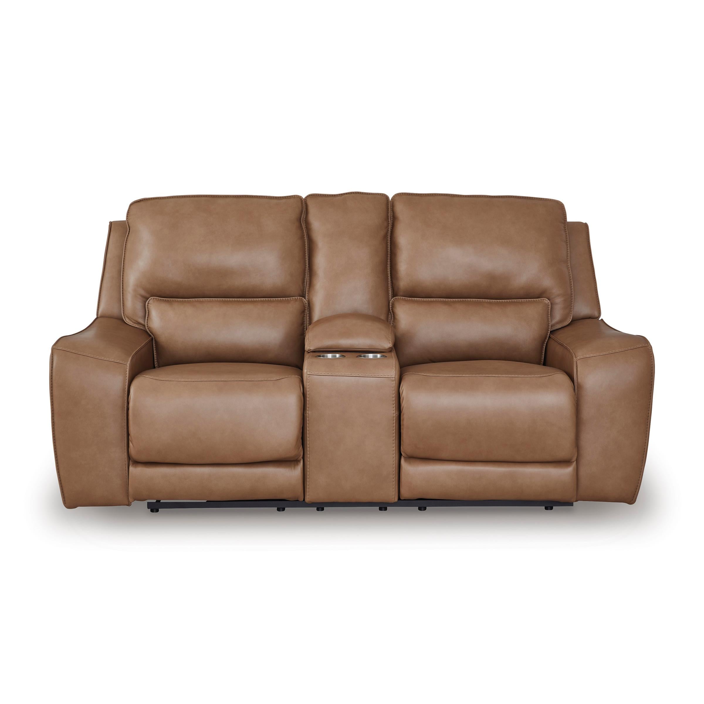 Signature Design by Ashley DeepWakes PCU6260618 Power Reclining Loveseat with Console and Adjustable Headrest - Image 3