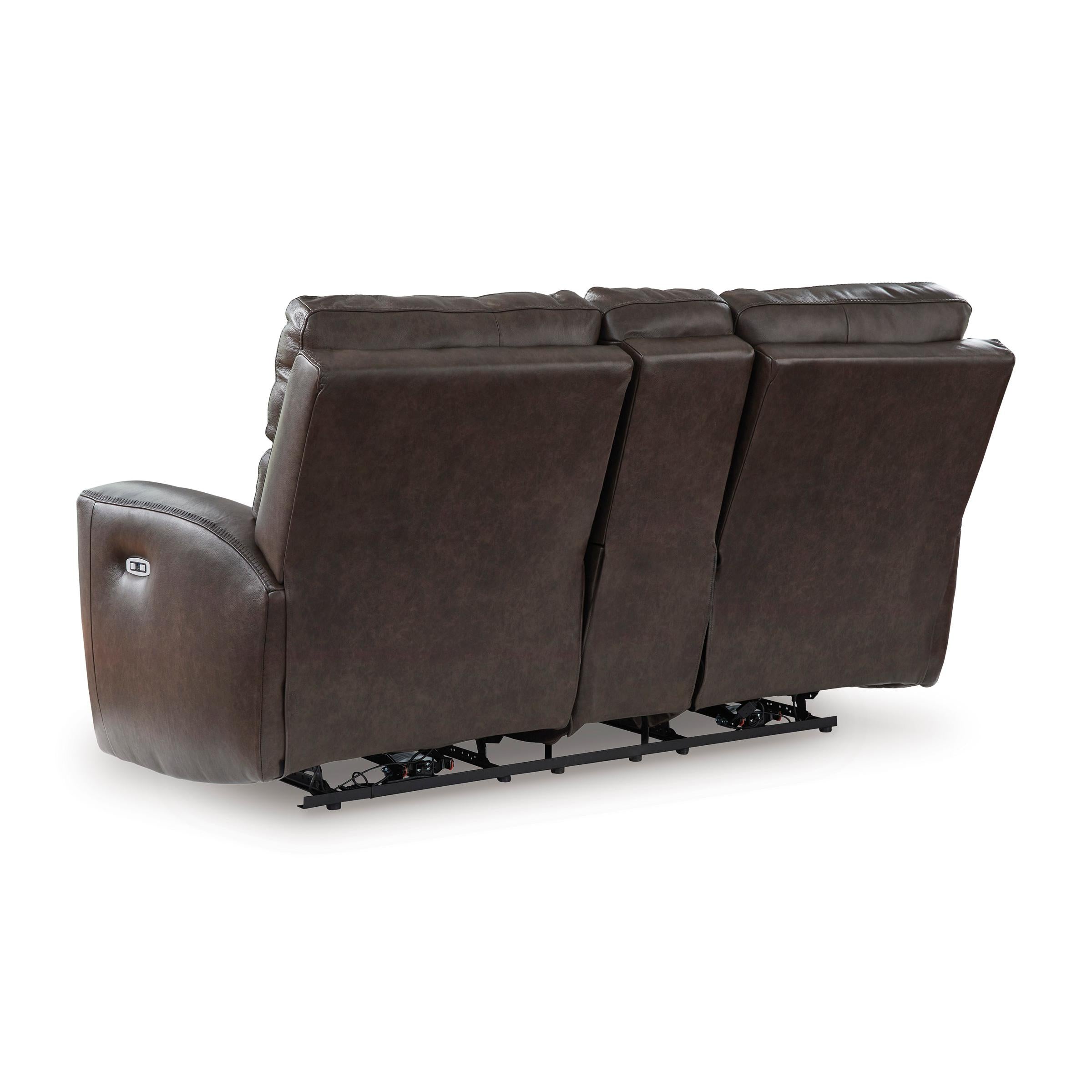 Signature Design by Ashley Crossplex PCU6450618 Power Reclining Loveseat with Console and Adjustable Headrest - Image 3