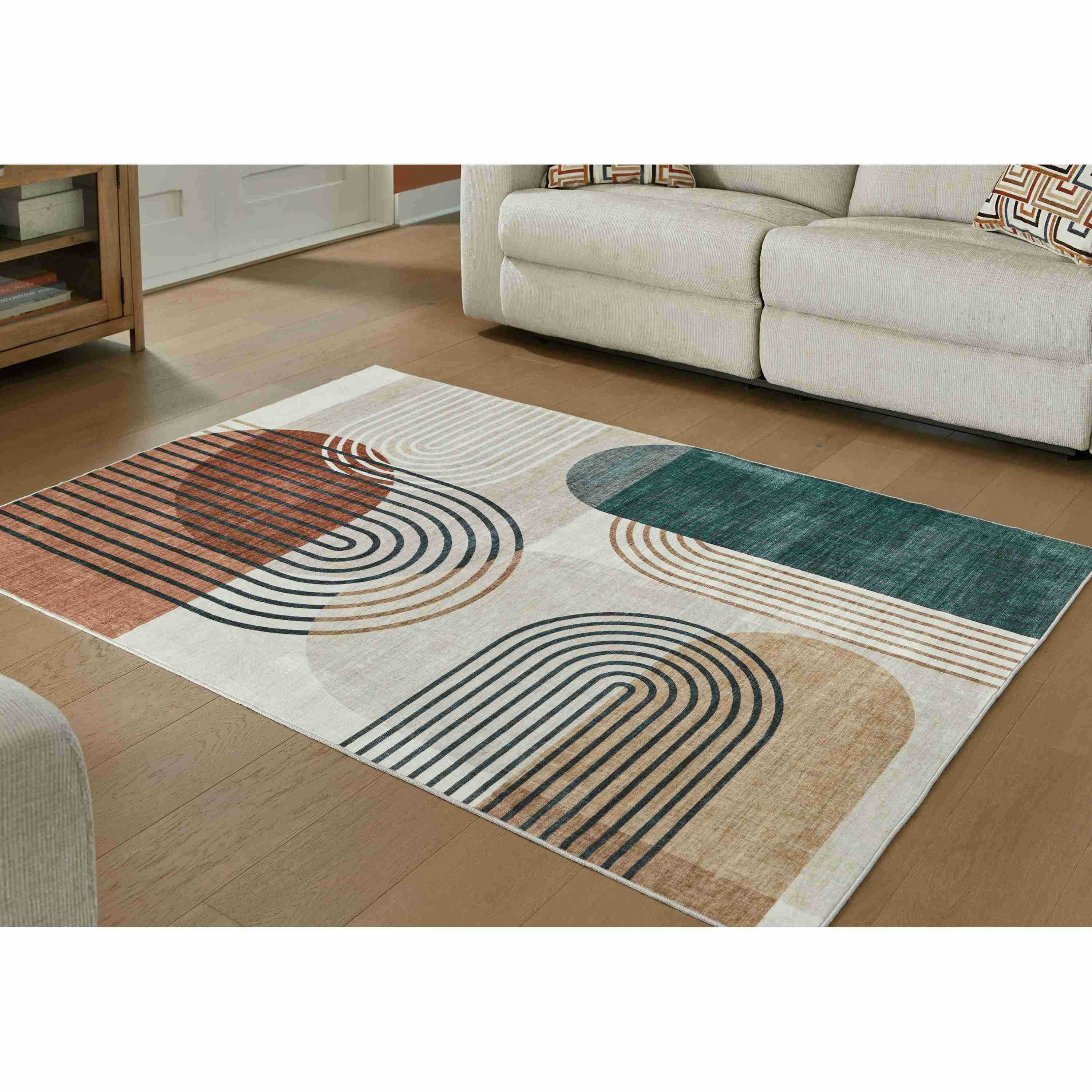 Signature Design by Ashley Farrendale R407381 Washable Large Rug - Image 2