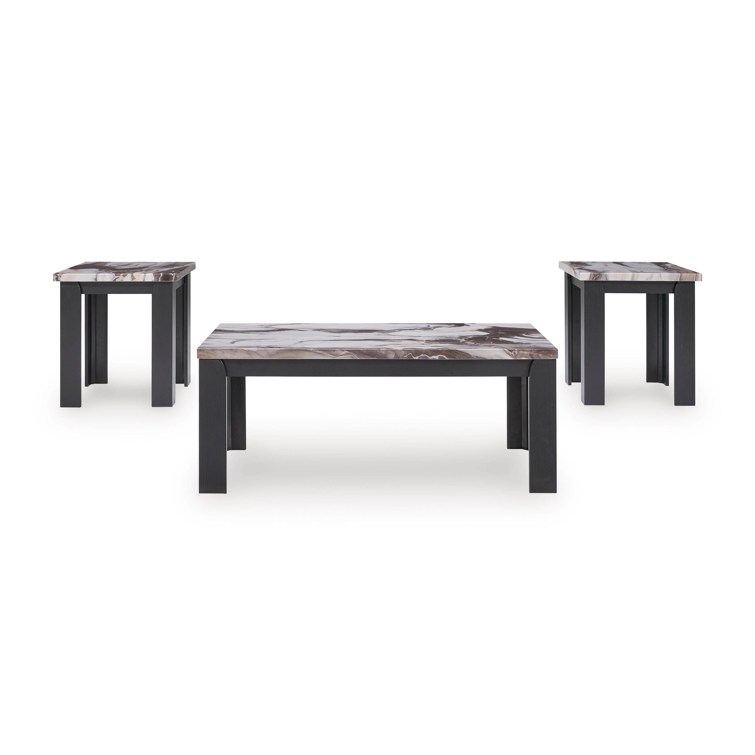 Signature Design by Ashley Jazmore T255-13 Occasional Table Set - Image 2