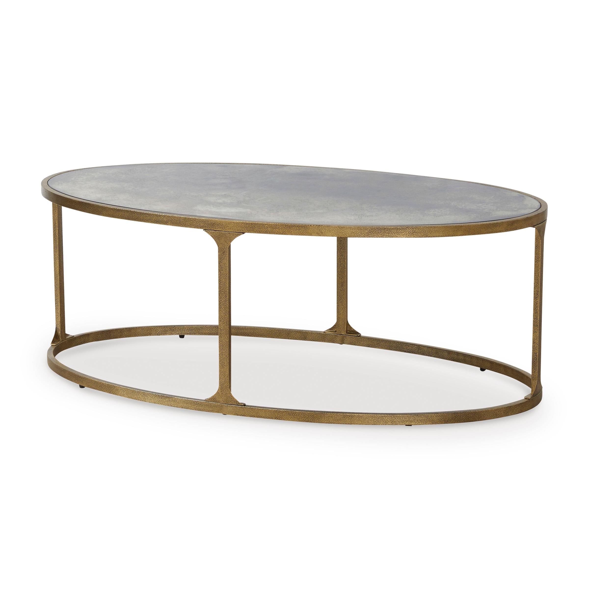 Signature Design by Ashley Korajane T399-0 Oval Cocktail Table - Image 1