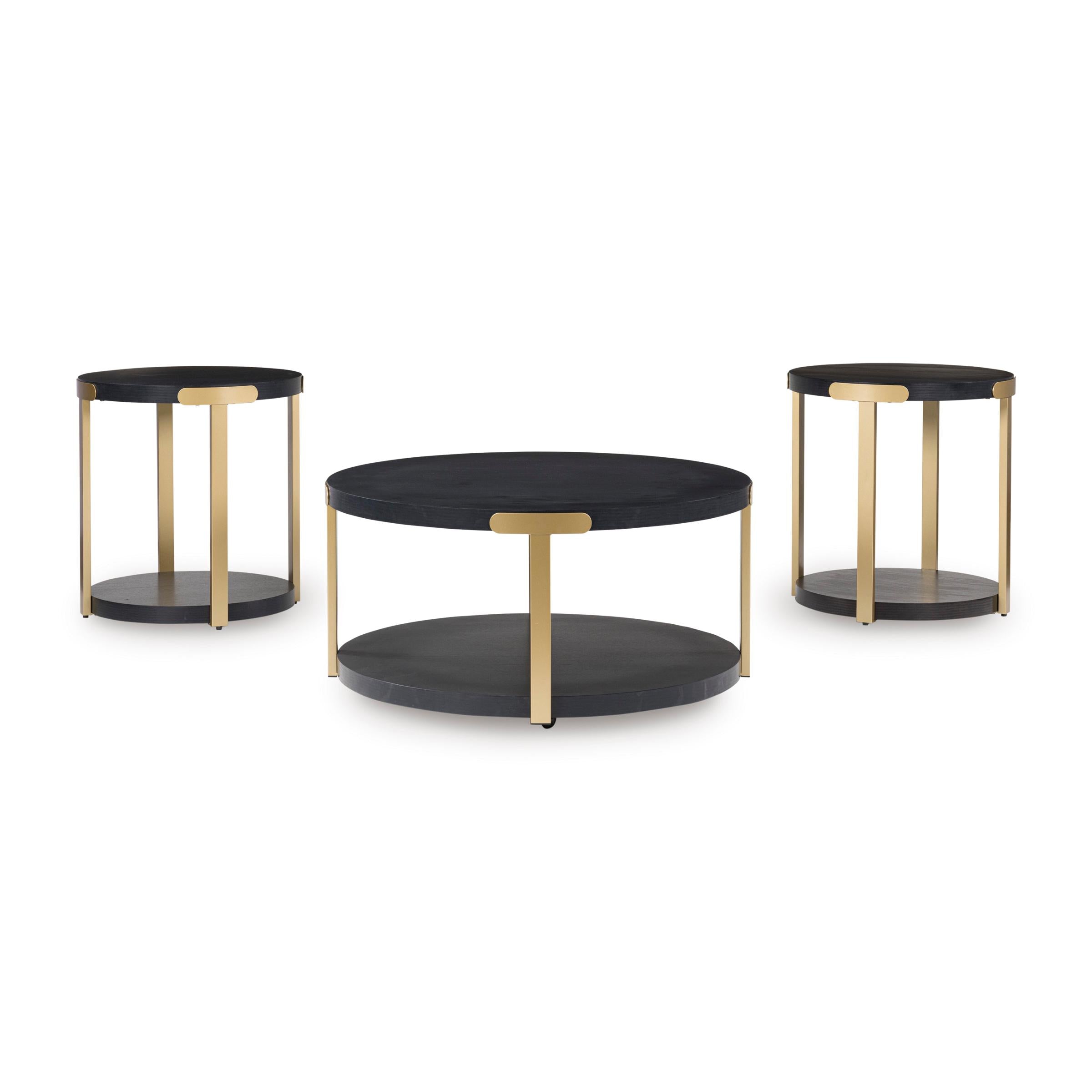 Signature Design by Ashley Shylore T410-13 Occasional Table Set - Image 2