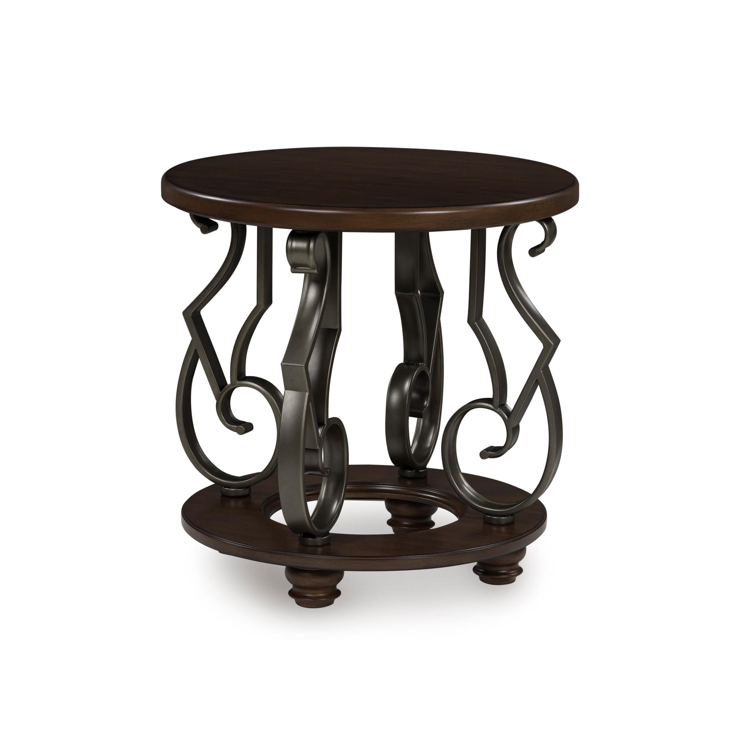 Signature Design by Ashley Frallyn T623-6 Round End Table - Image 1