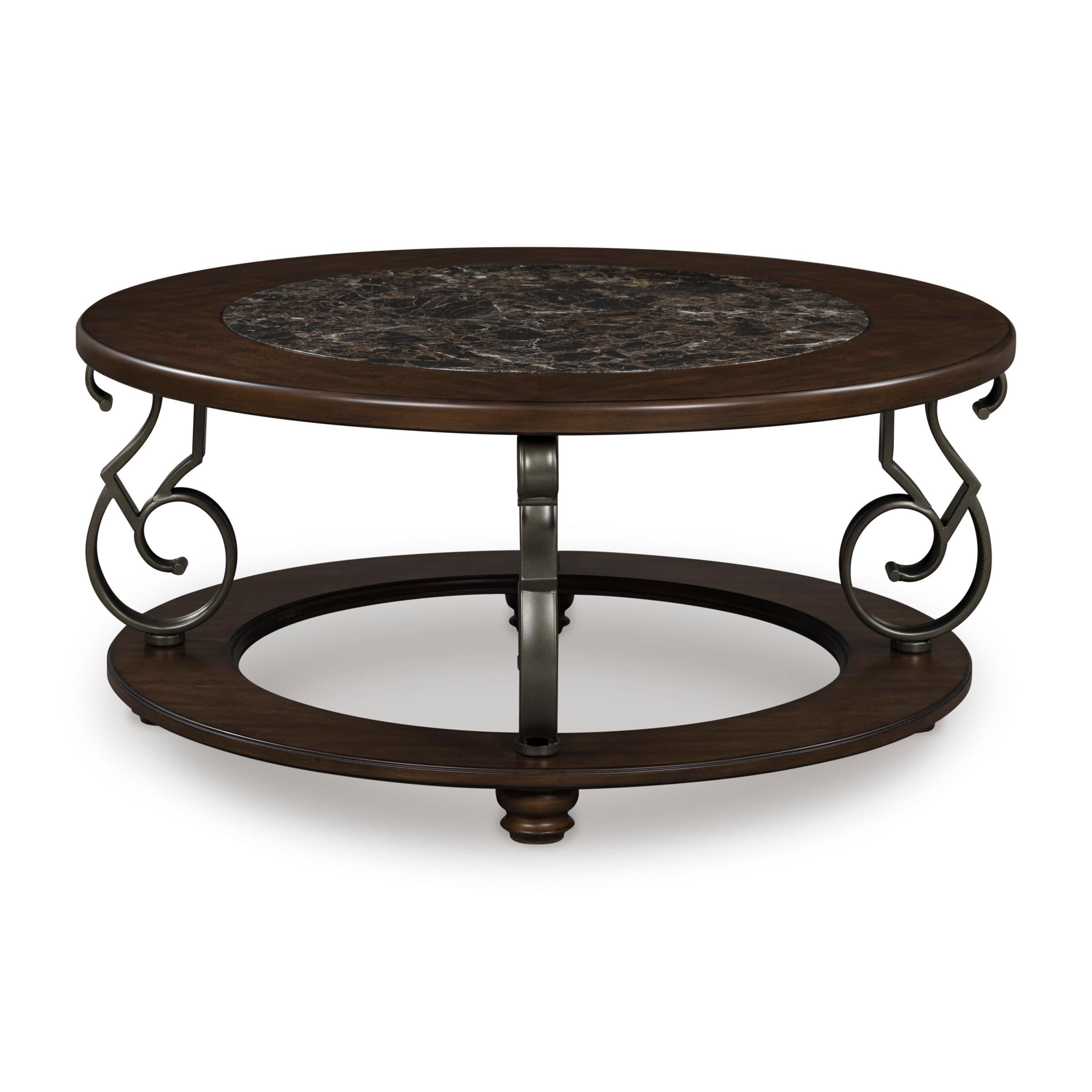 Signature Design by Ashley Frallyn T623-8 Round Cocktail Table - Image 2