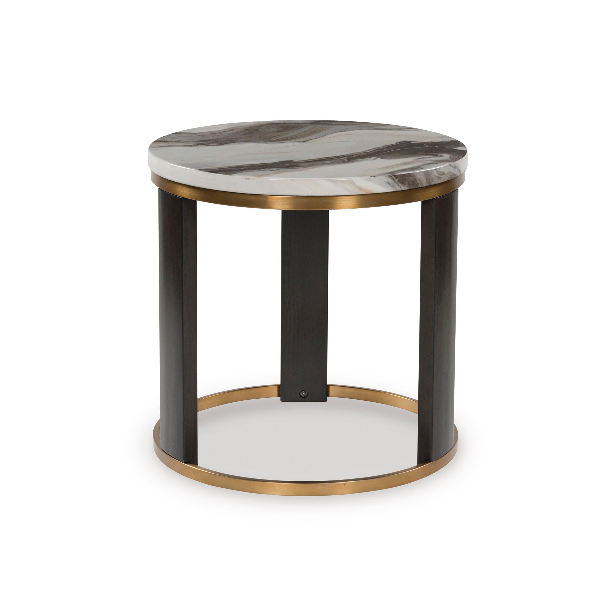 Signature Design by Ashley Jazmore T671-6 Round End Table - Image 2