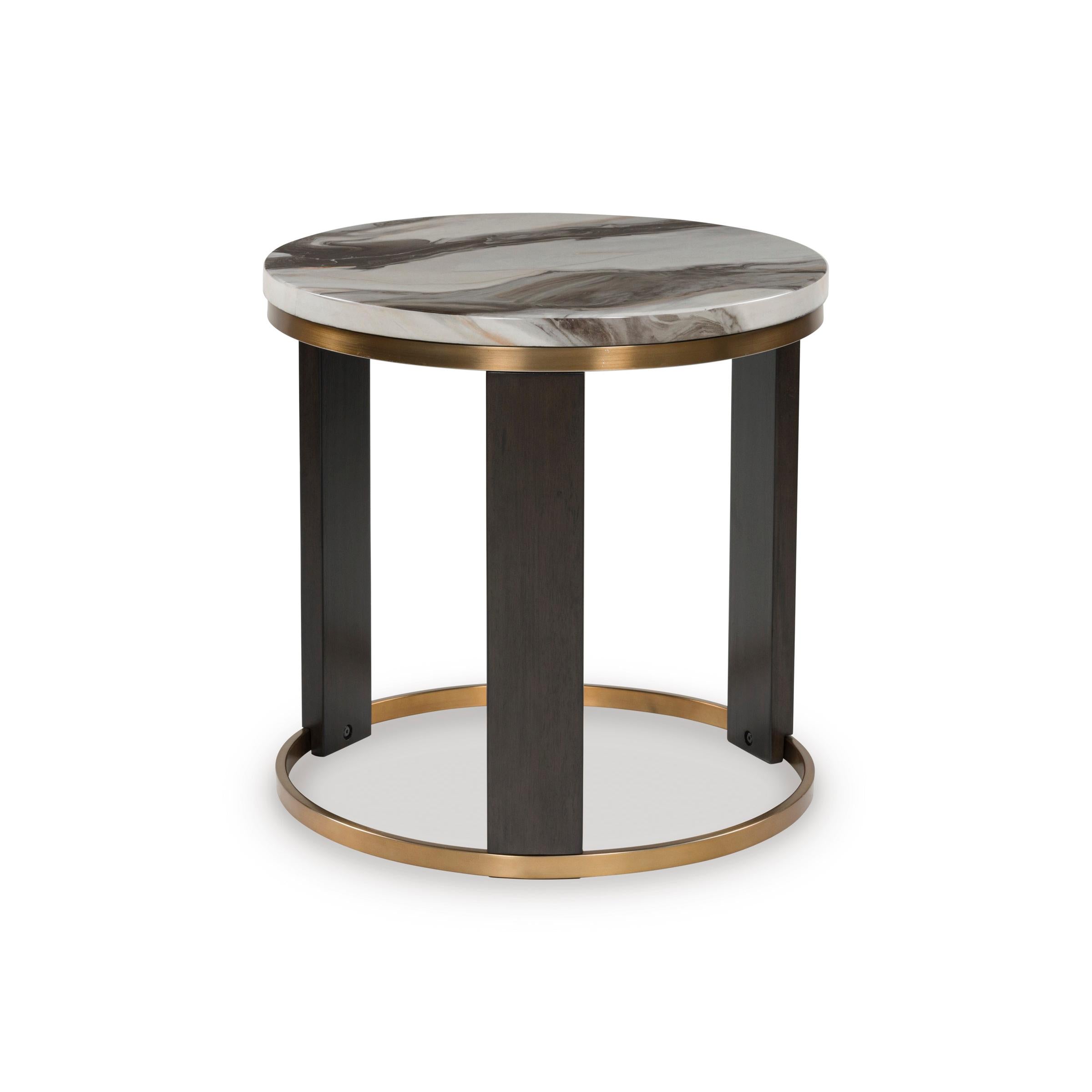 Signature Design by Ashley Jazmore T671-6 Round End Table - Image 3