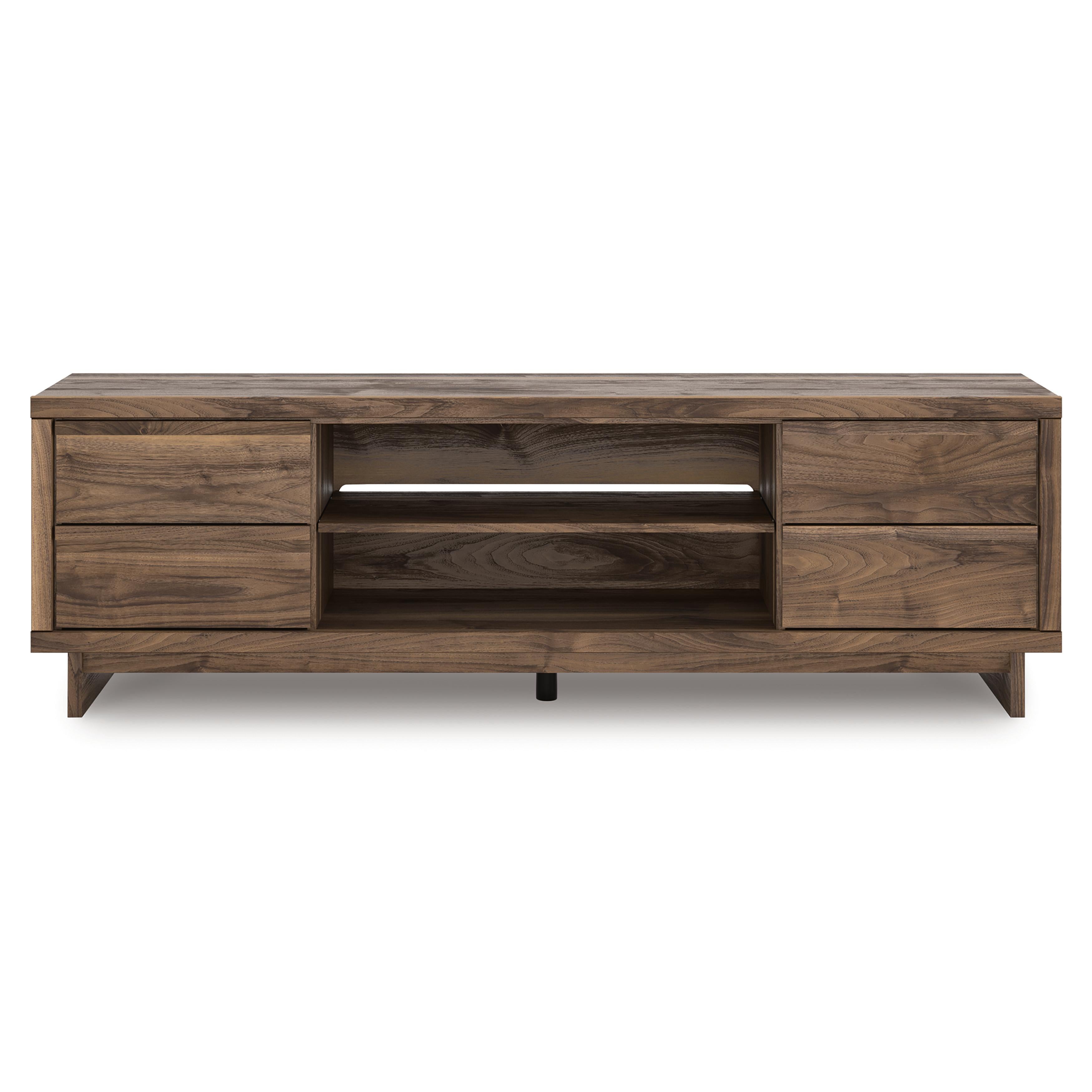 Signature Design by Ashley Zadilyn W3367-68 XL TV Stand with Fireplace Option - Image 3