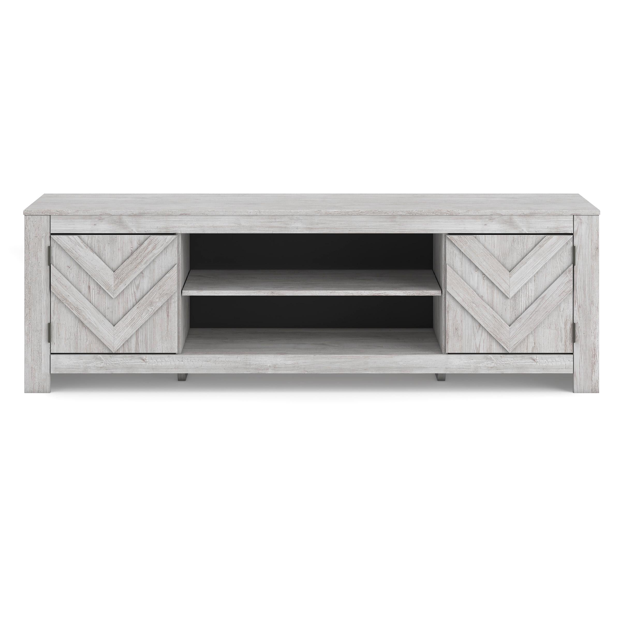 Signature Design by Ashley Cayboni W3788-68 LG TV Stand with Fireplace Option - Image 3