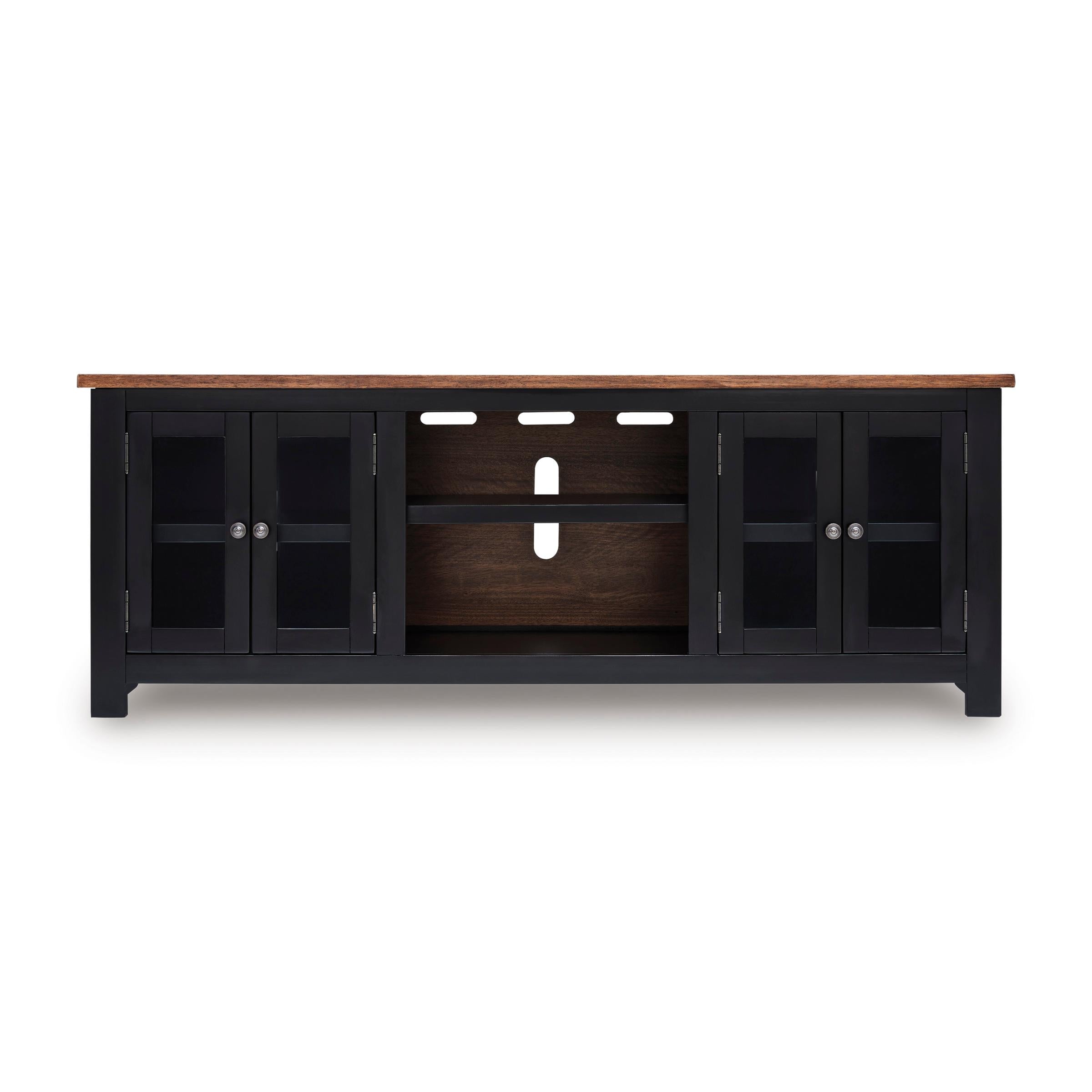 Signature Design by Ashley Wildenauer W664-68 XL TV Stand with Fireplace Option - Image 3