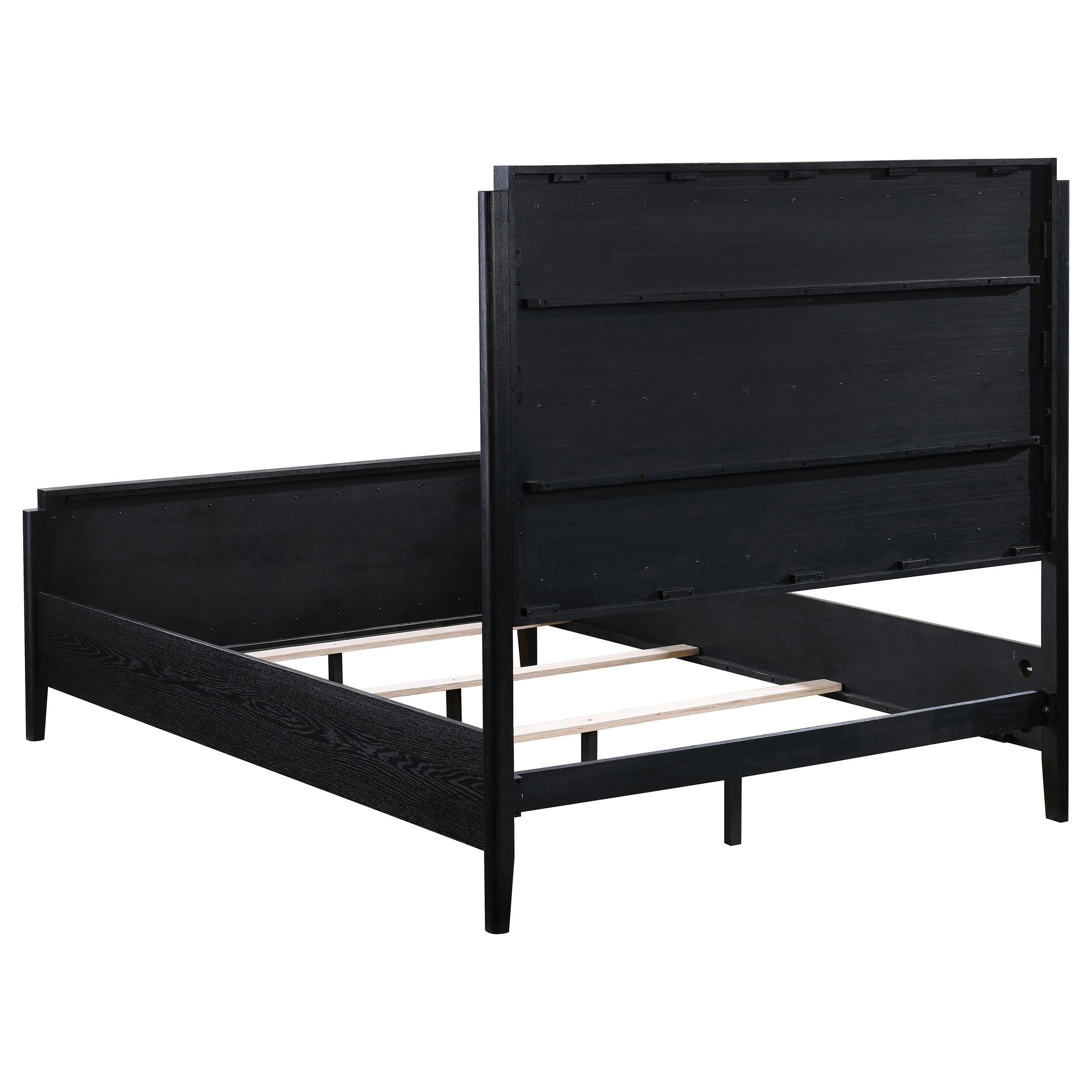 Coaster Furniture Brookmead 224710Q 60-inch Upholstered Queen Bed - Black - Image 3