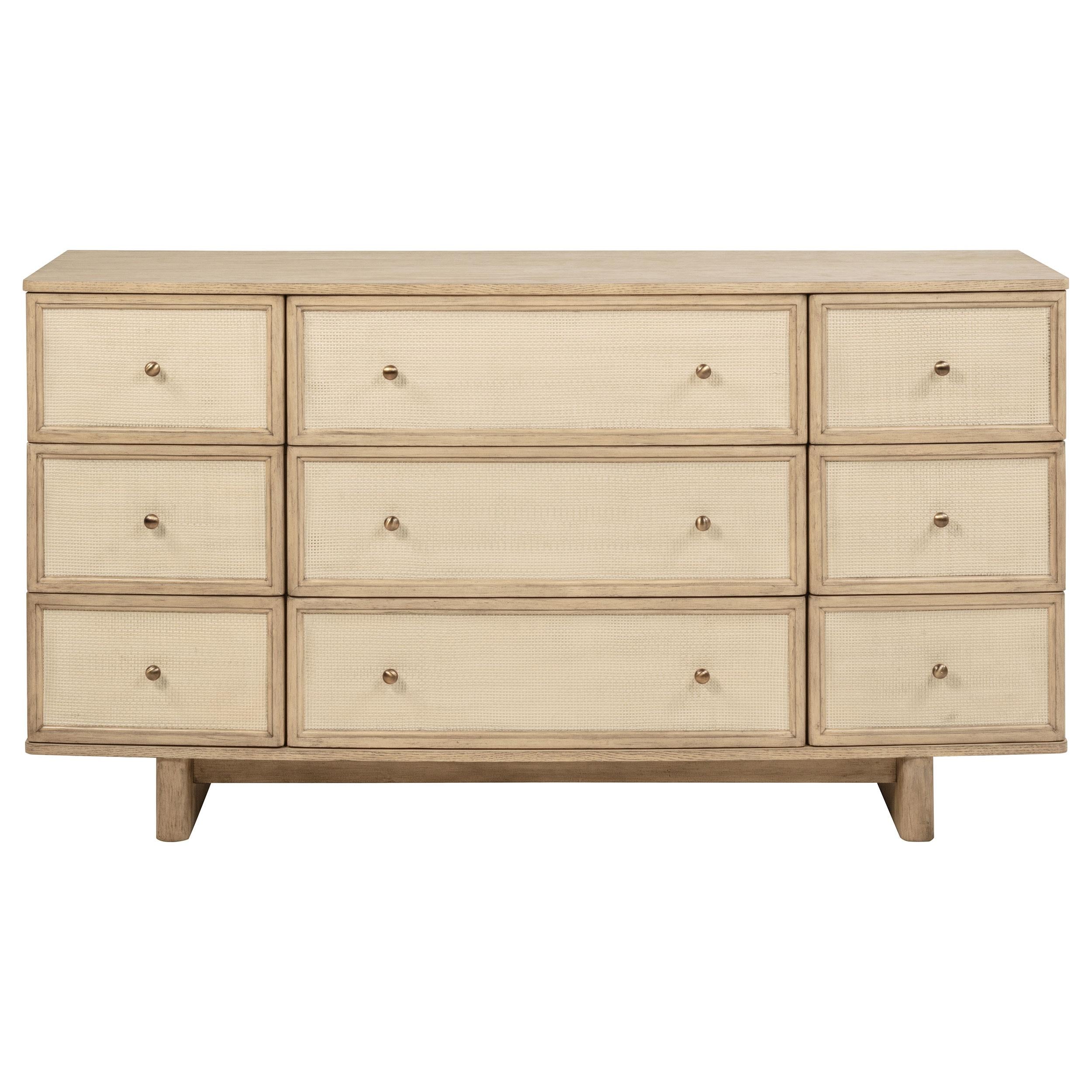 Coaster Furniture Kailani 225043 9-Drawer Dresser Cabinet - Beige Oak - Image 2