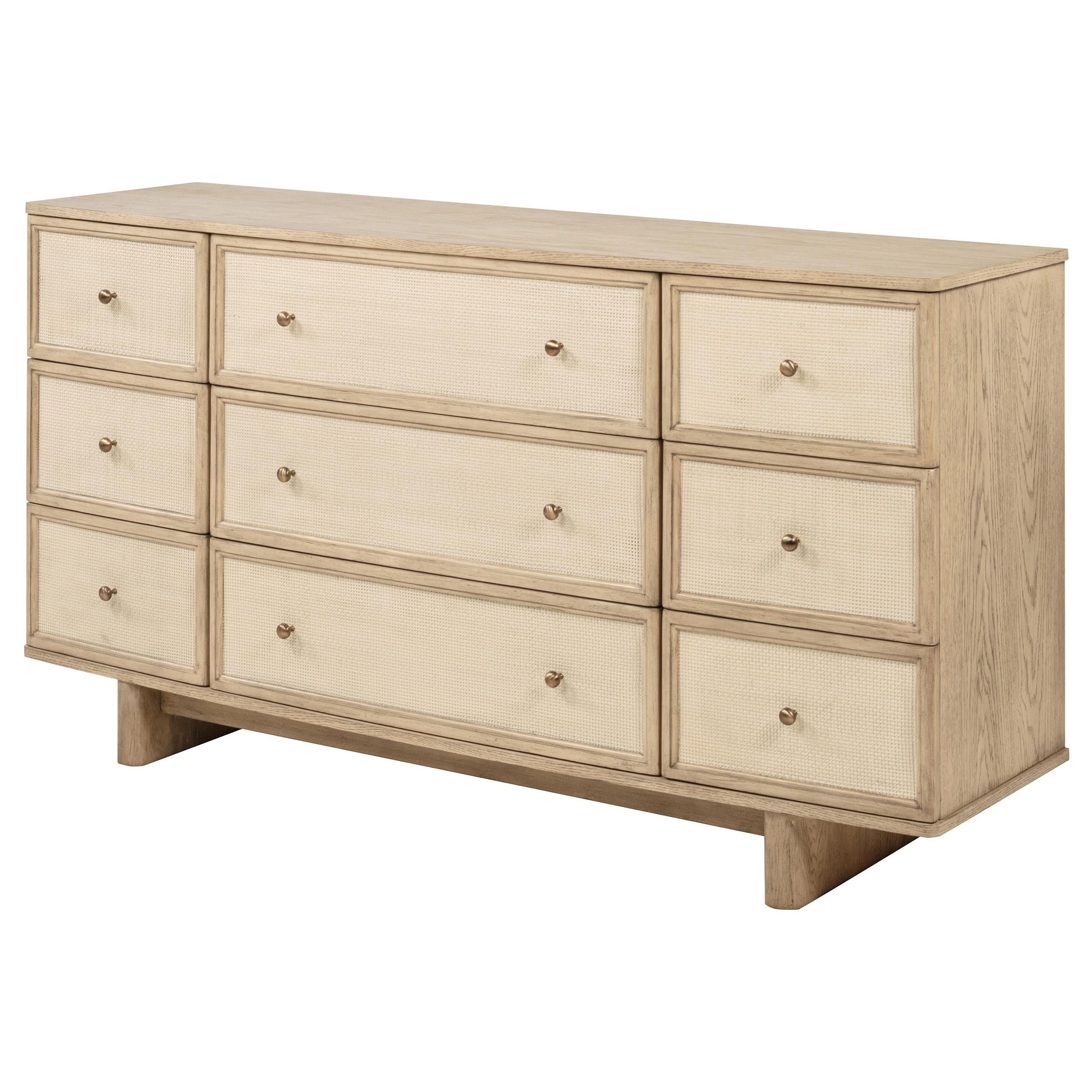 Coaster Furniture Kailani 225043 9-Drawer Dresser Cabinet - Beige Oak - Image 3