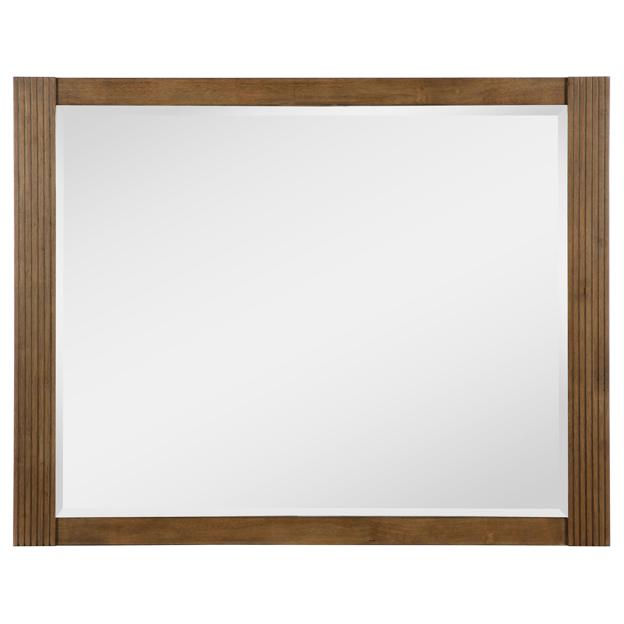 Coaster Furniture Terrace 224904 Dresser Mirror - Ash Brown - Image 2