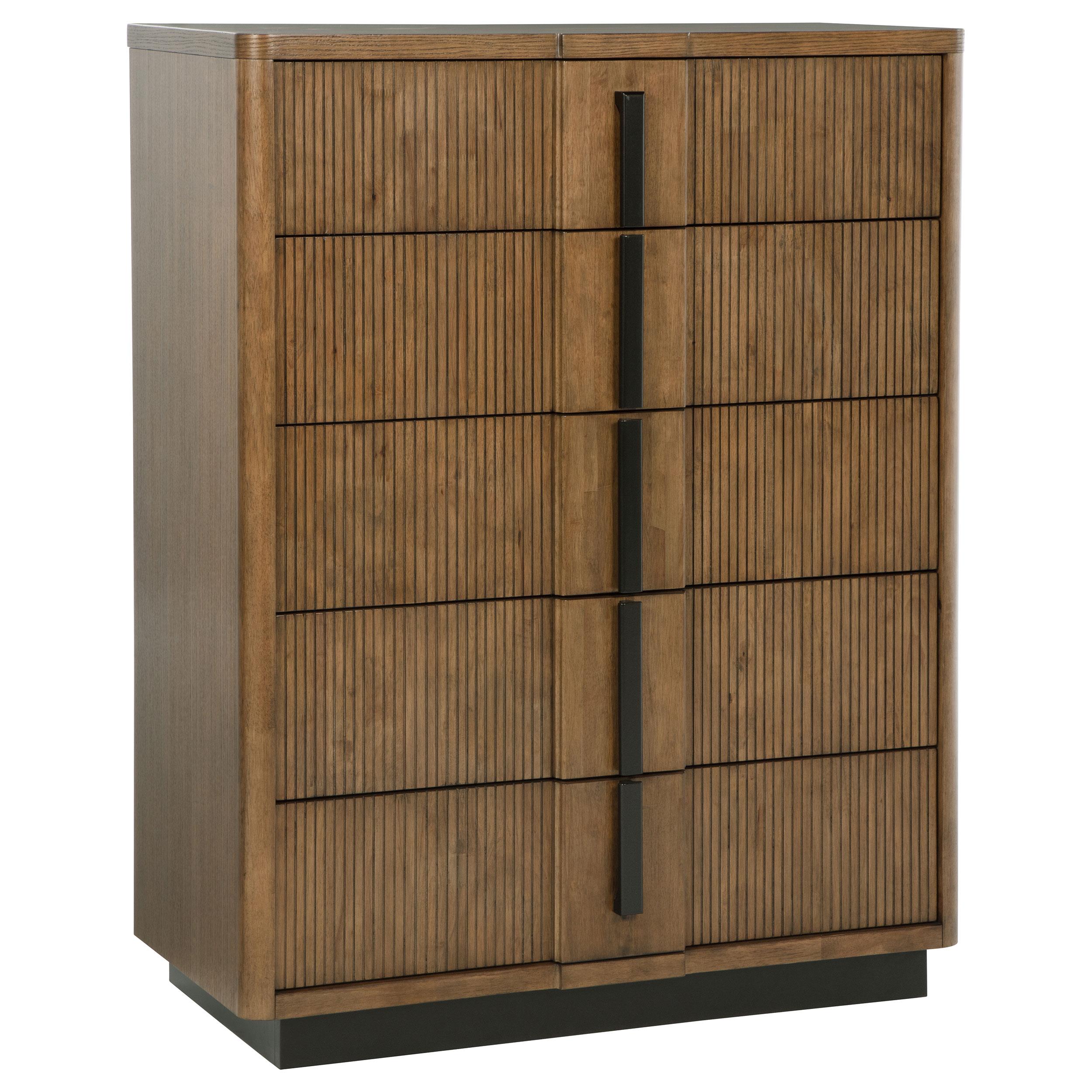Coaster Furniture Terrace 224905 5-Drawer Chest of Drawers - Ash Brown - Image 1