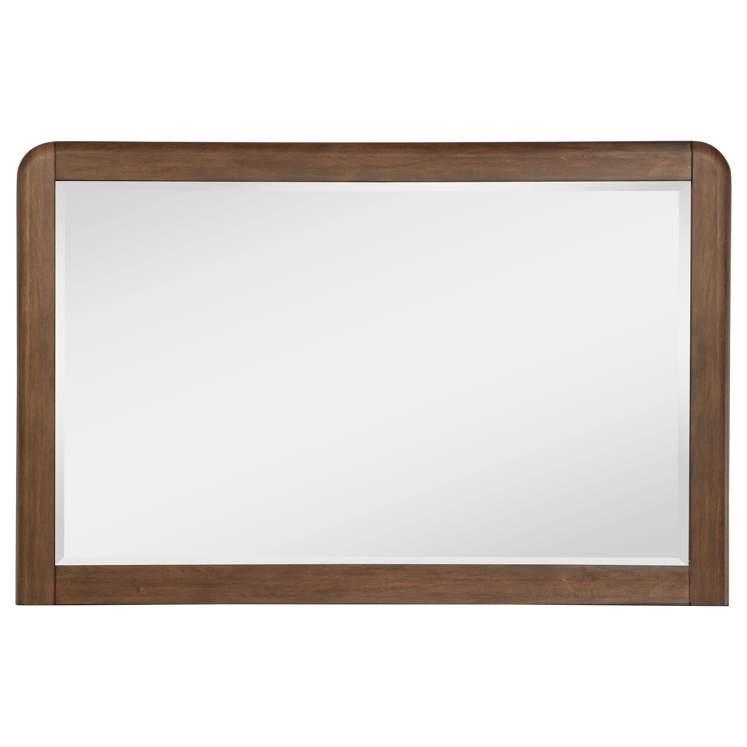 Coaster Furniture Maderia 223324 Dresser Mirror - Walnut - Image 2