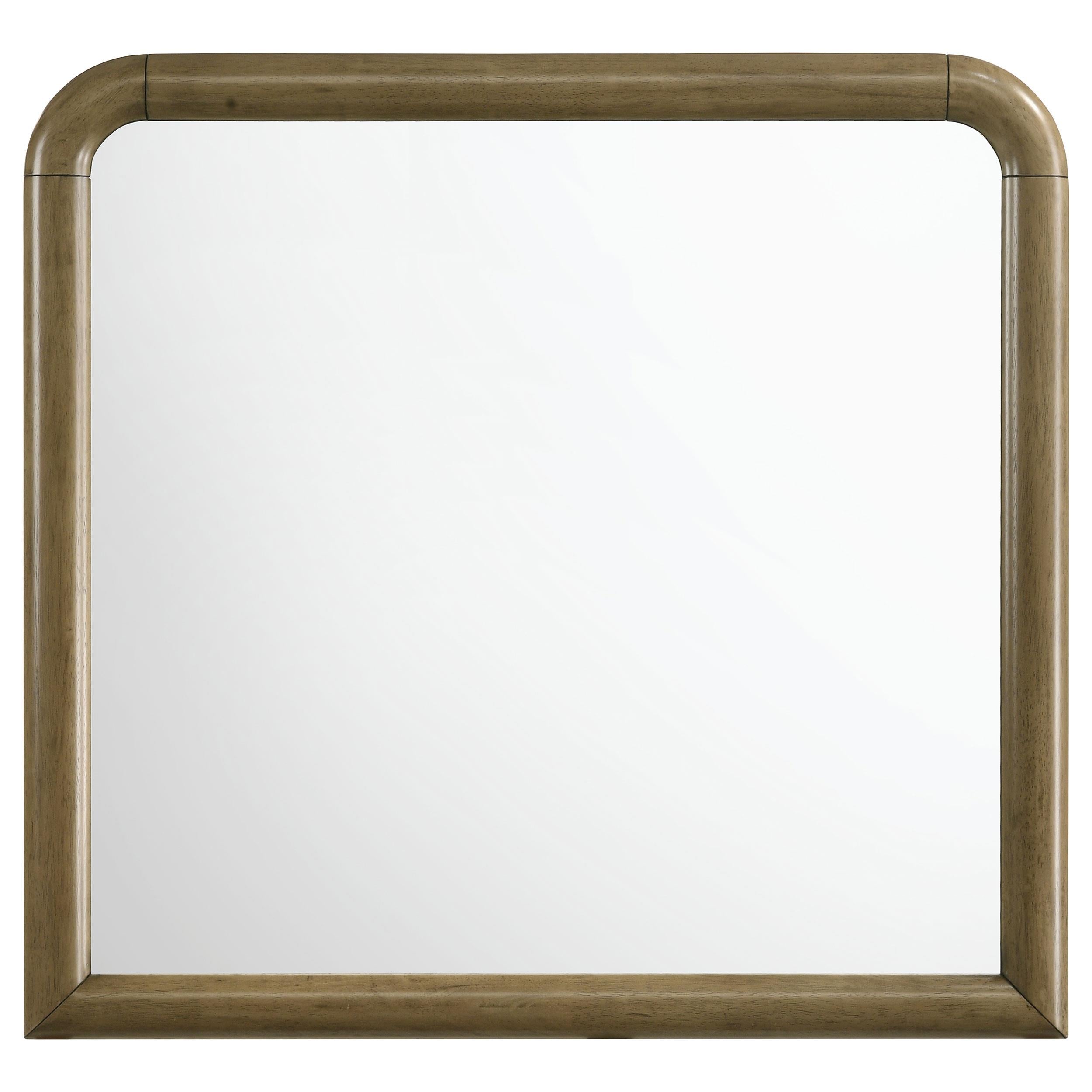 Coaster Furniture Amsbury 224274 Dresser Mirror - Nutmeg - Image 2
