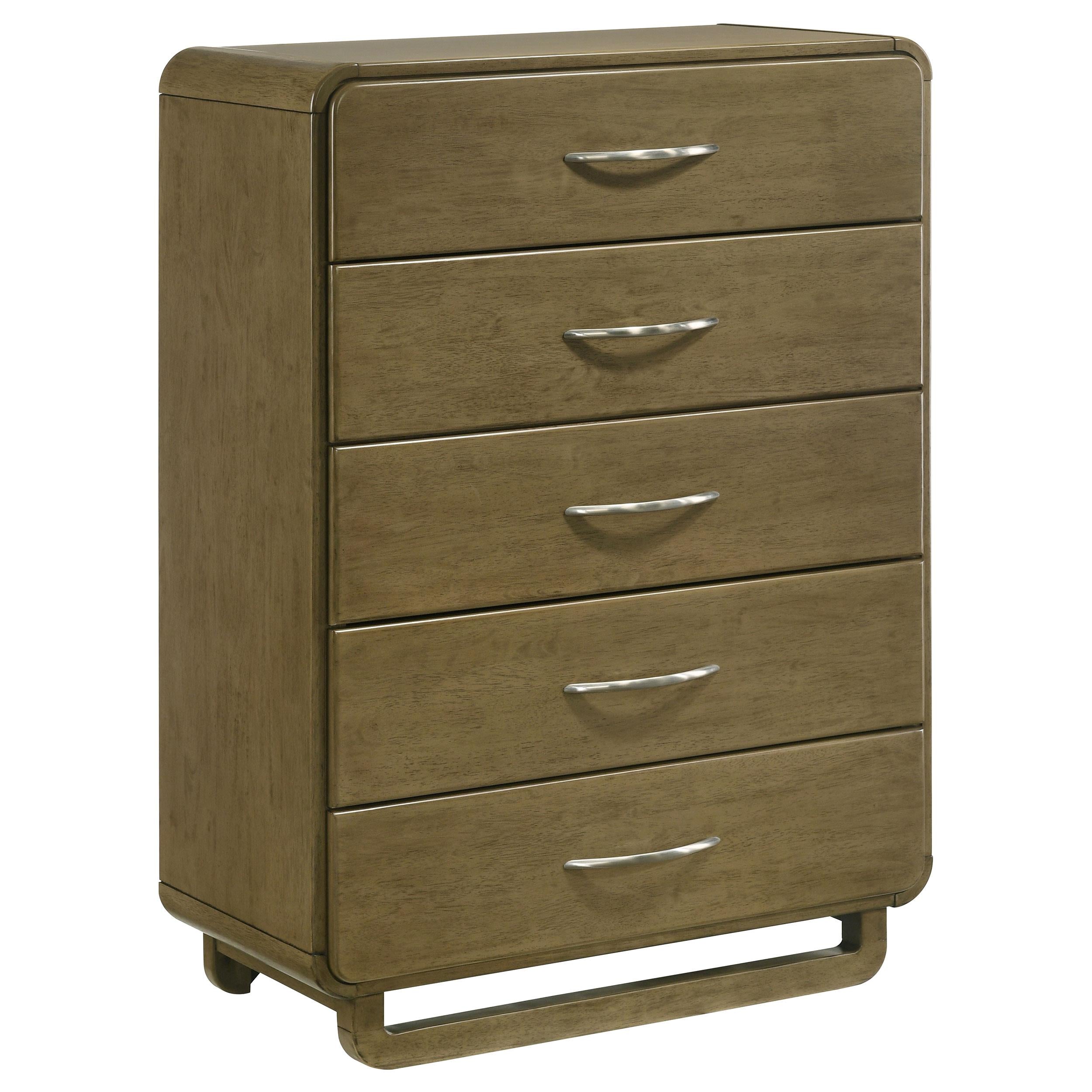 Coaster Furniture Amsbury 224275 5-Drawer Chest of Drawers - Nutmeg - Image 1