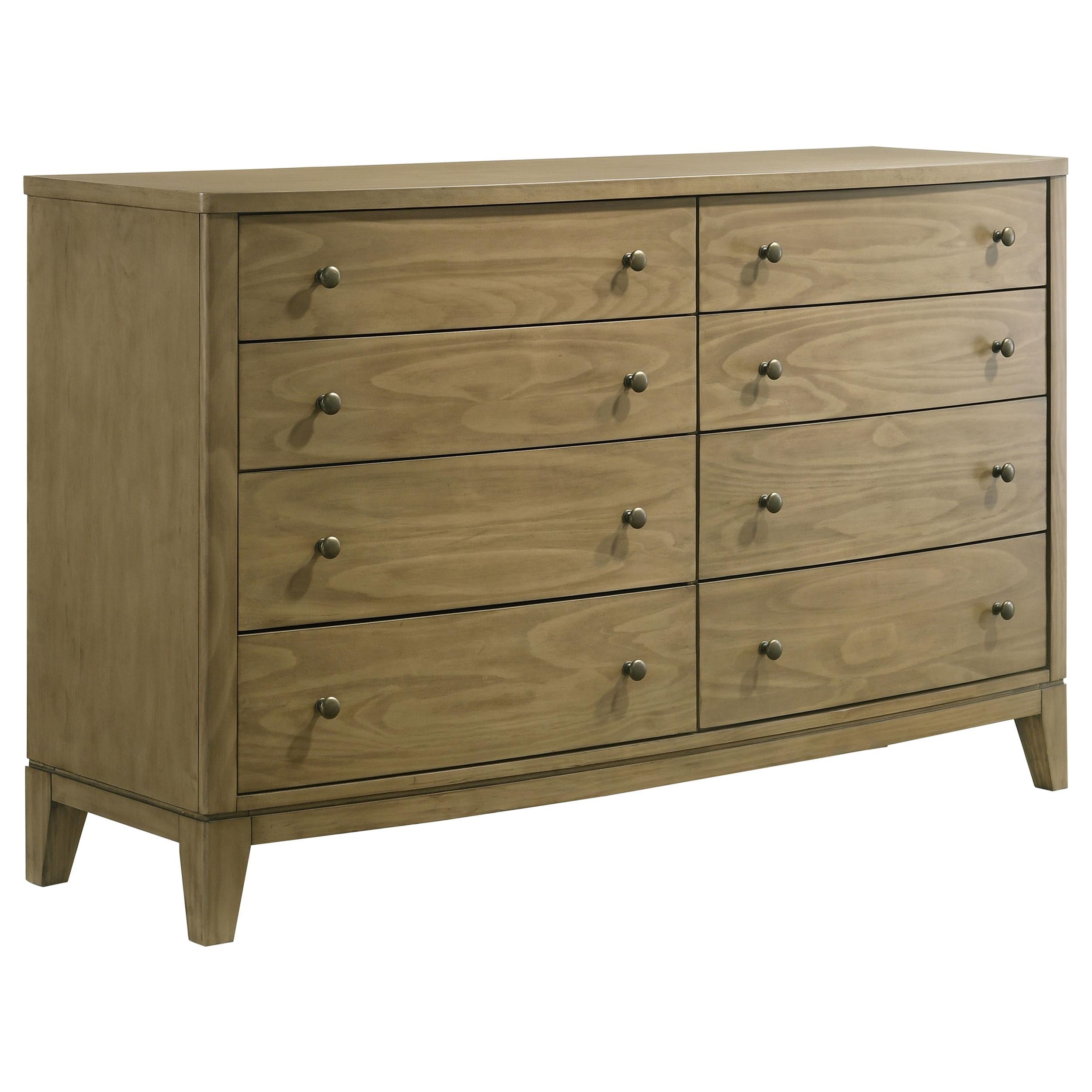 Coaster Furniture Granada 224923 8-Drawer Dresser Cabinet - Natural Pine - Image 1