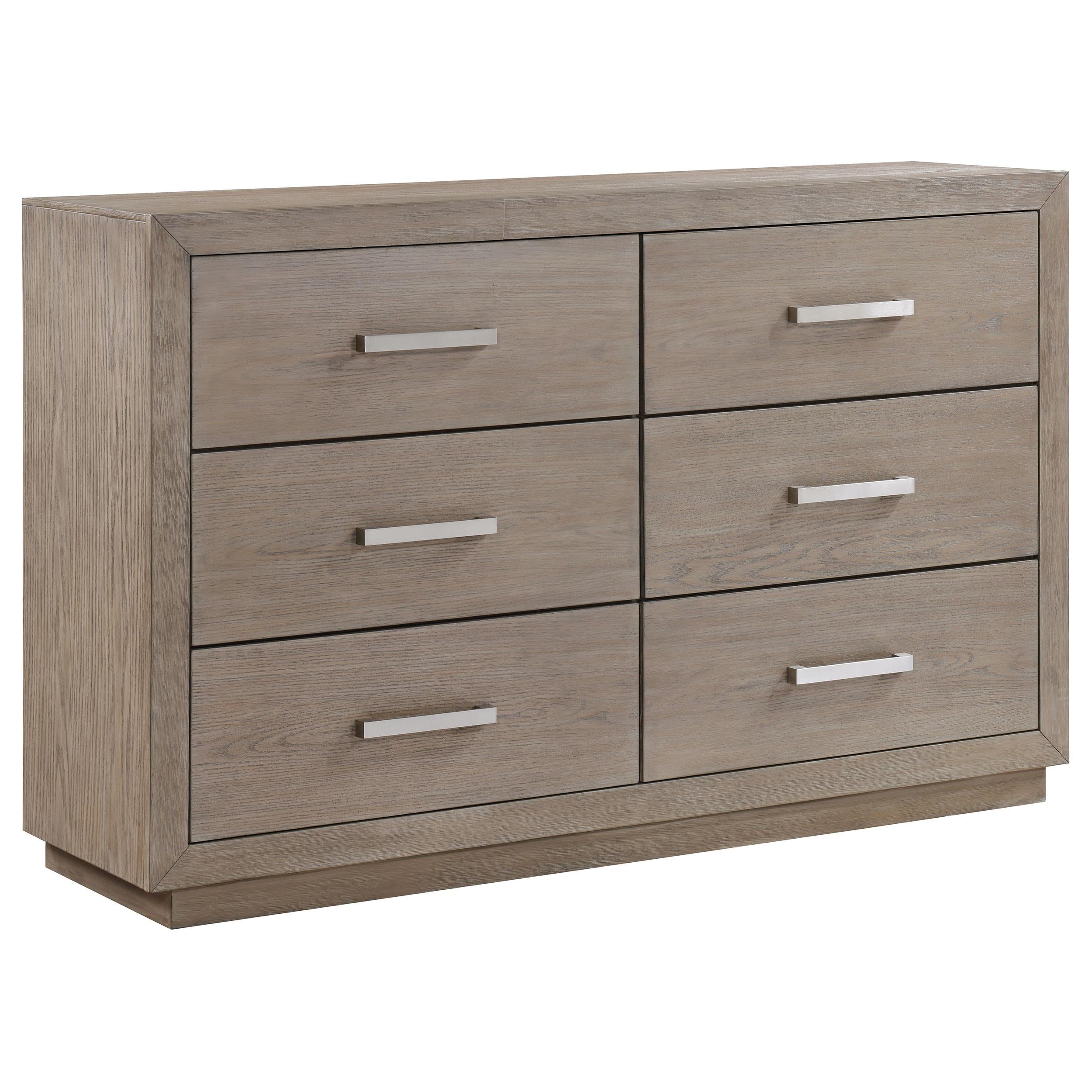 Coaster Furniture Kenora 224853 6-Drawer Dresser - Barley Brown - Image 1